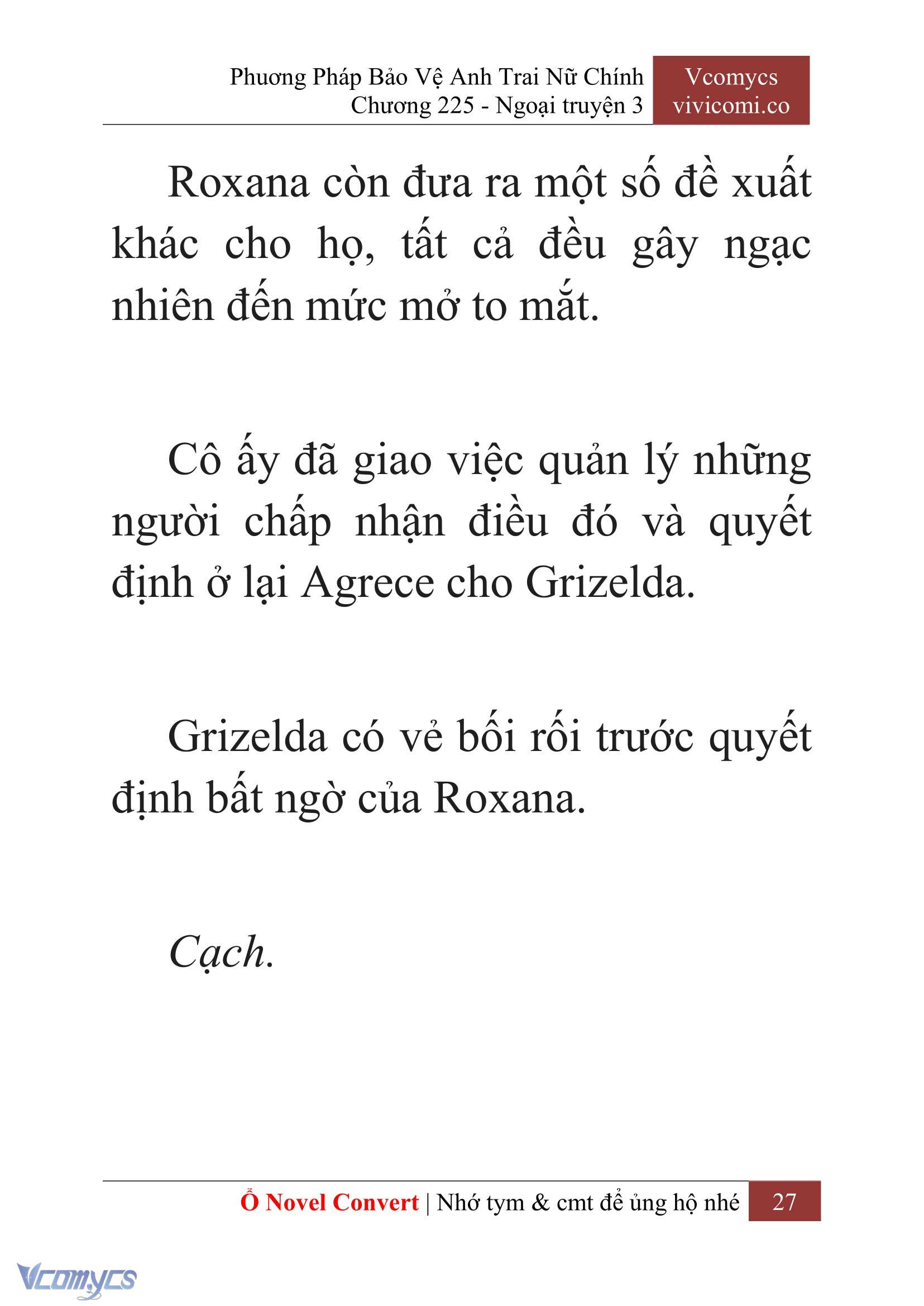 [Novel] Phương Pháp Bảo Vệ Anh Trai Nữ Chính Chap 225 - Trang 2