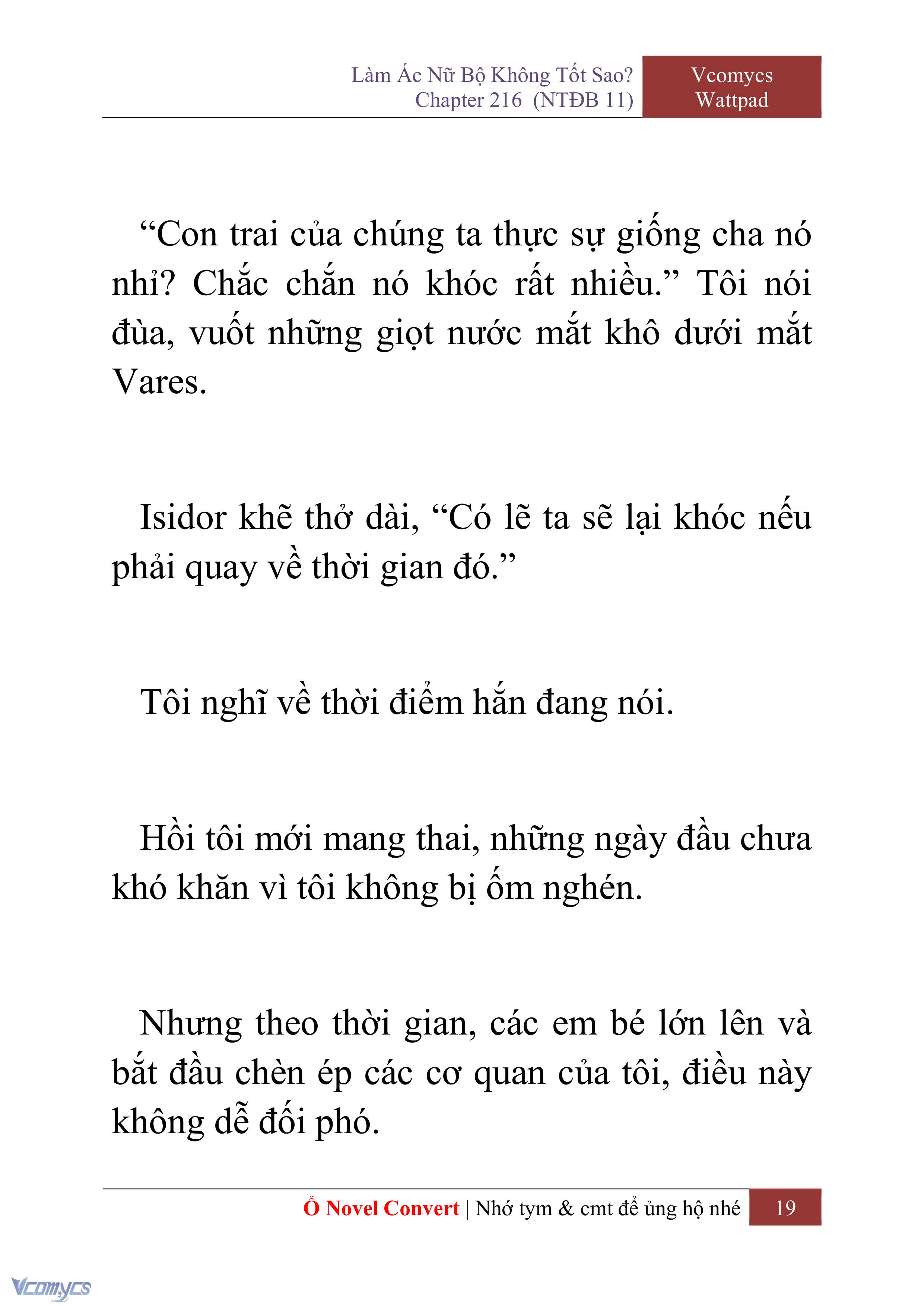 [Novel] Làm Ác Nữ Bộ Không Tốt Sao? Chap 216 - Trang 2