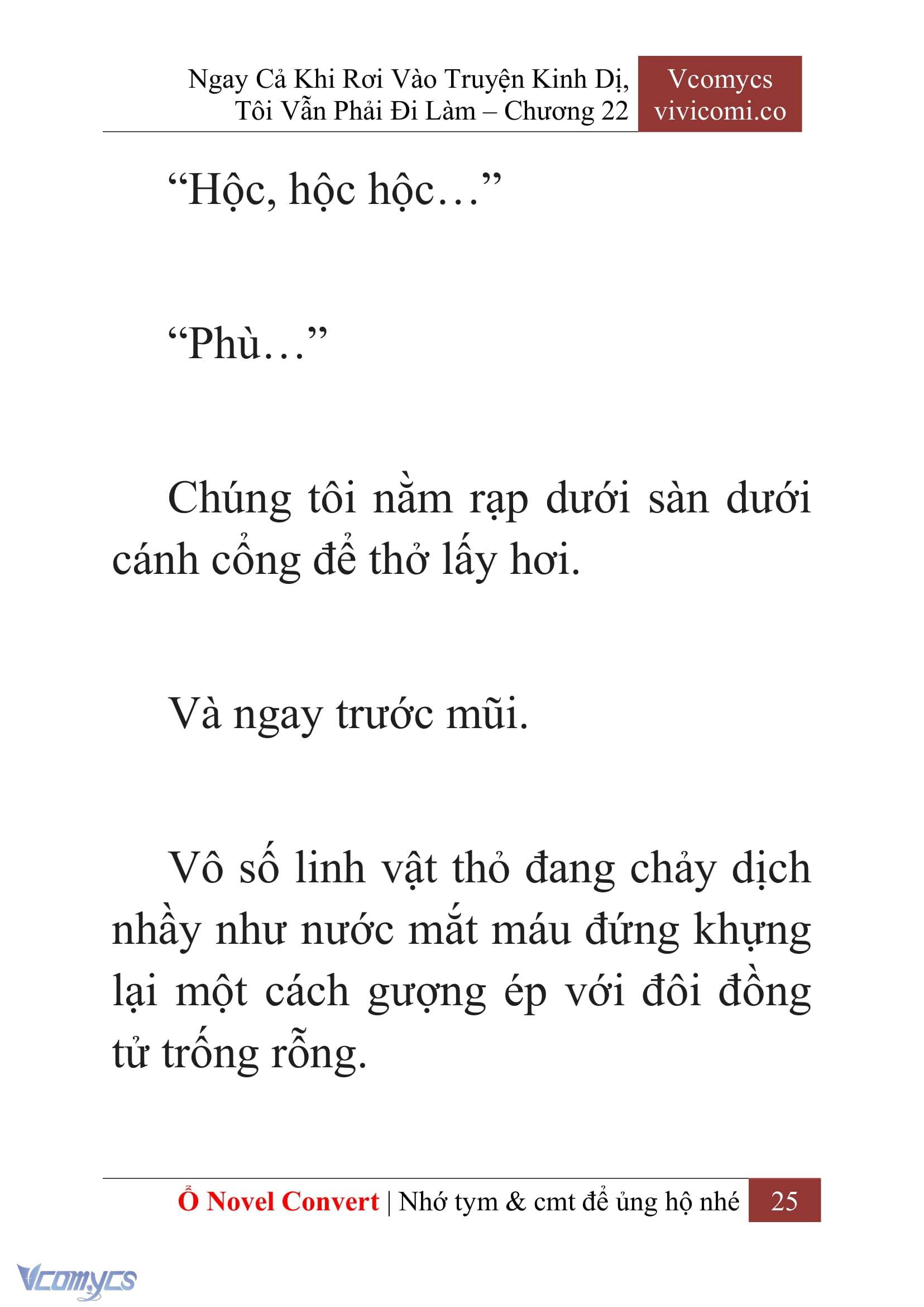 [Novel] Ngay Cả Khi Rơi Vào Truyện Kinh Dị, Tôi Vẫn Phải Đi Làm Chap 22 - Trang 2
