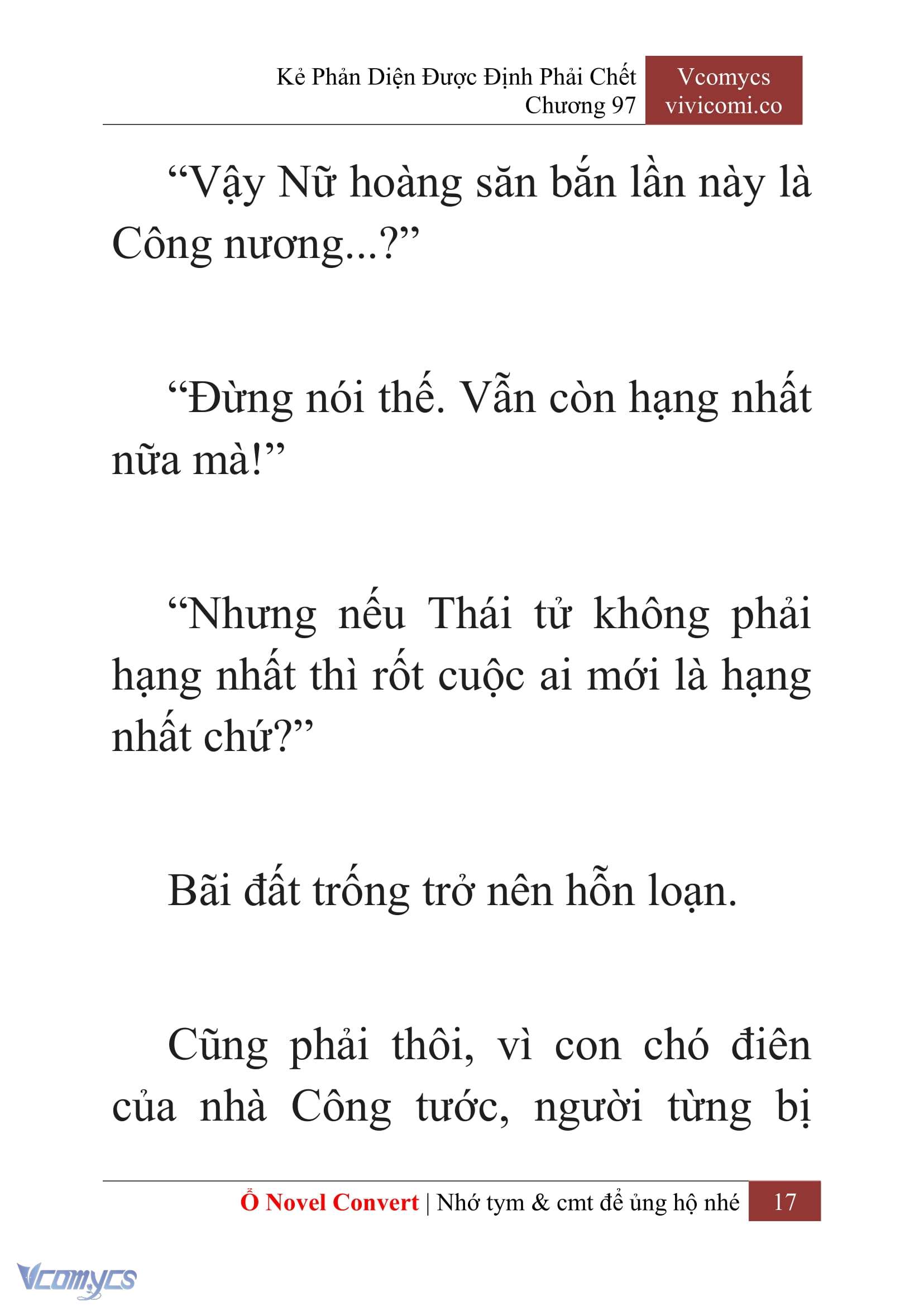 [Novel] Kẻ Phản Diện Được Định Phải Chết Chap 97 - Next Chap 98