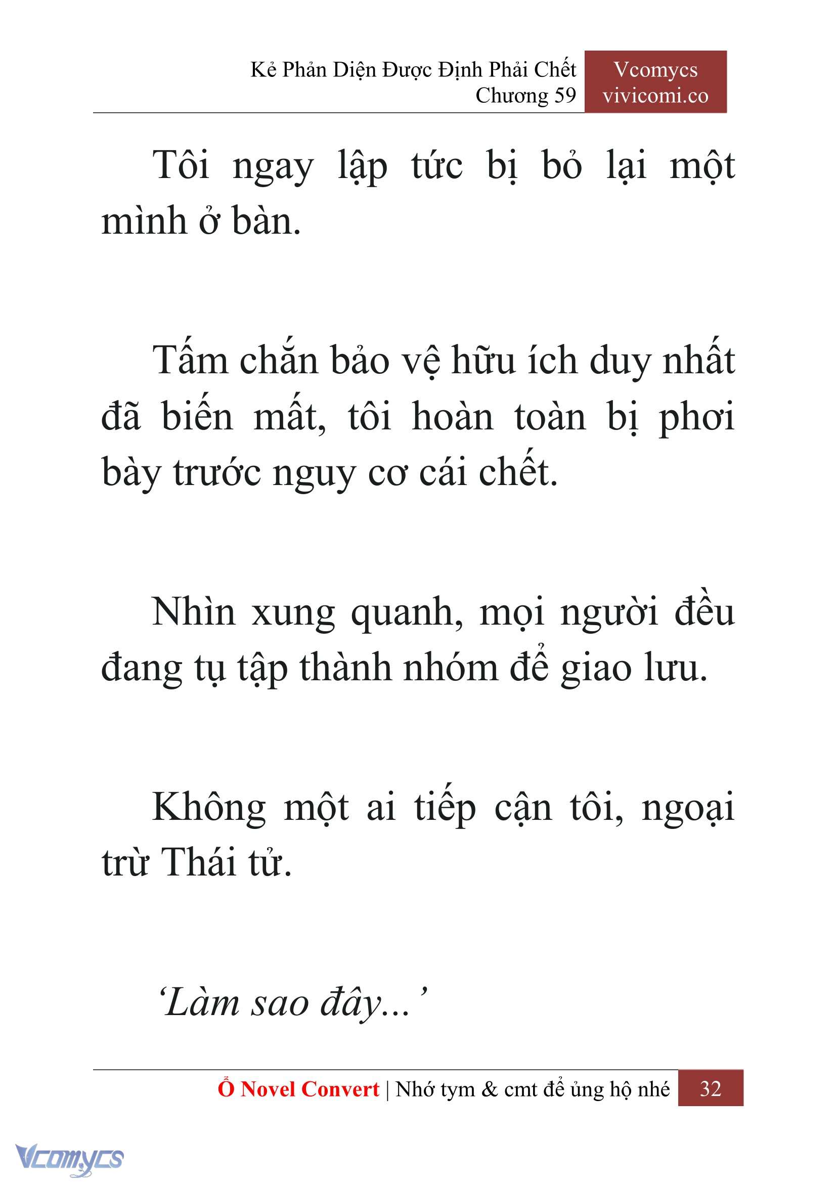 [Novel] Kẻ Phản Diện Được Định Phải Chết Chap 59 - Next Chap 60