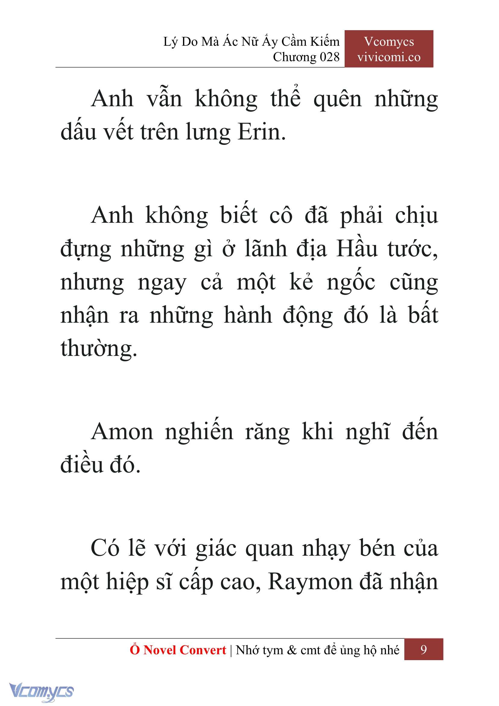 [Novel] Lý Do Mà Ác Nữ Ấy Cầm Kiếm Chap 28 - Trang 2
