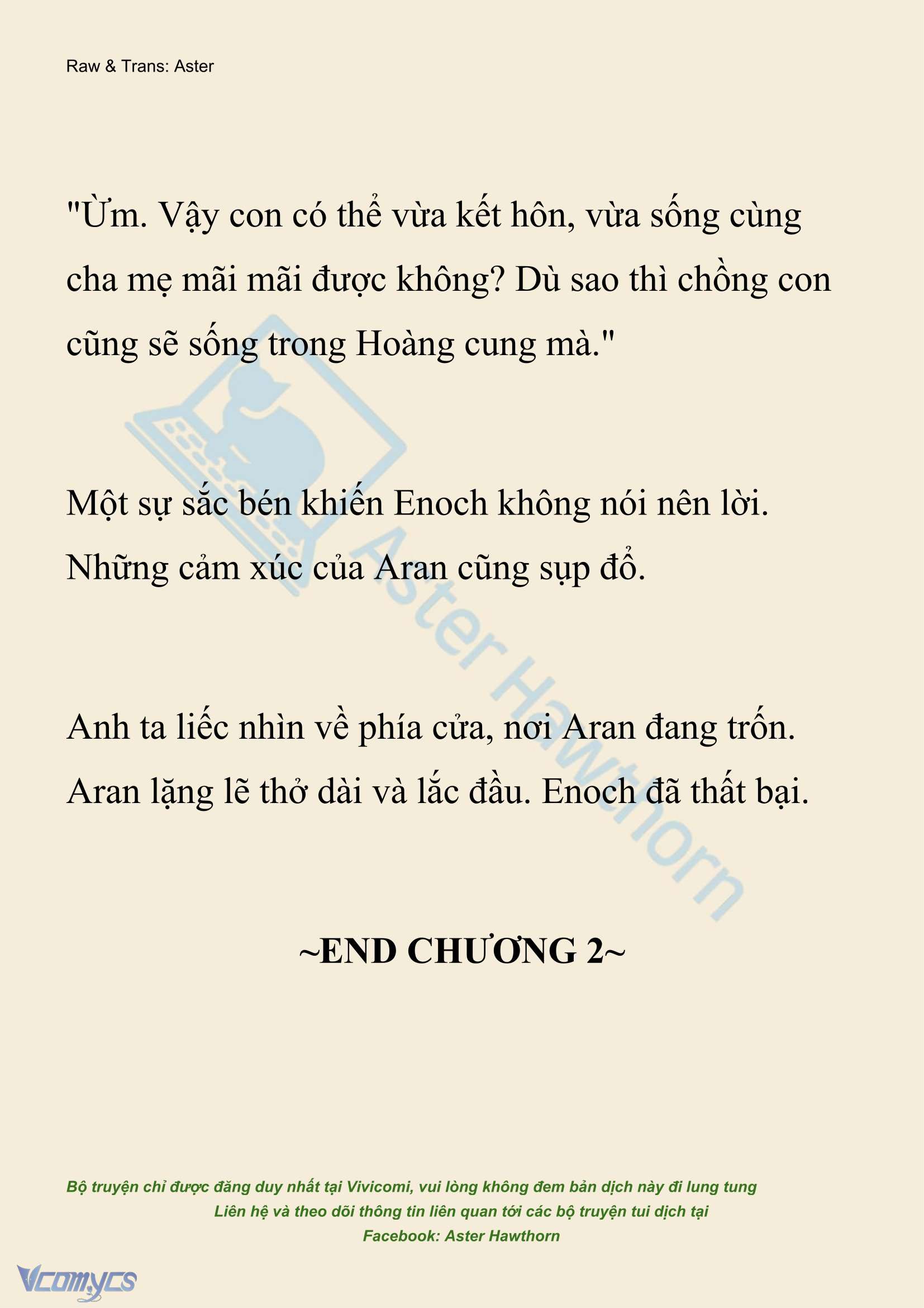 [NOVEL] Đêm Của Bệ Hạ Chap 134 - Trang 2