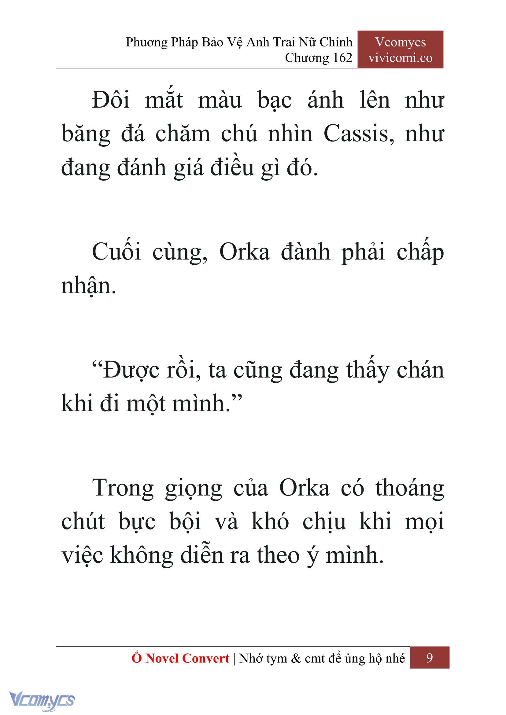 [Novel] Phương Pháp Bảo Vệ Anh Trai Nữ Chính Chap 162 - Trang 2