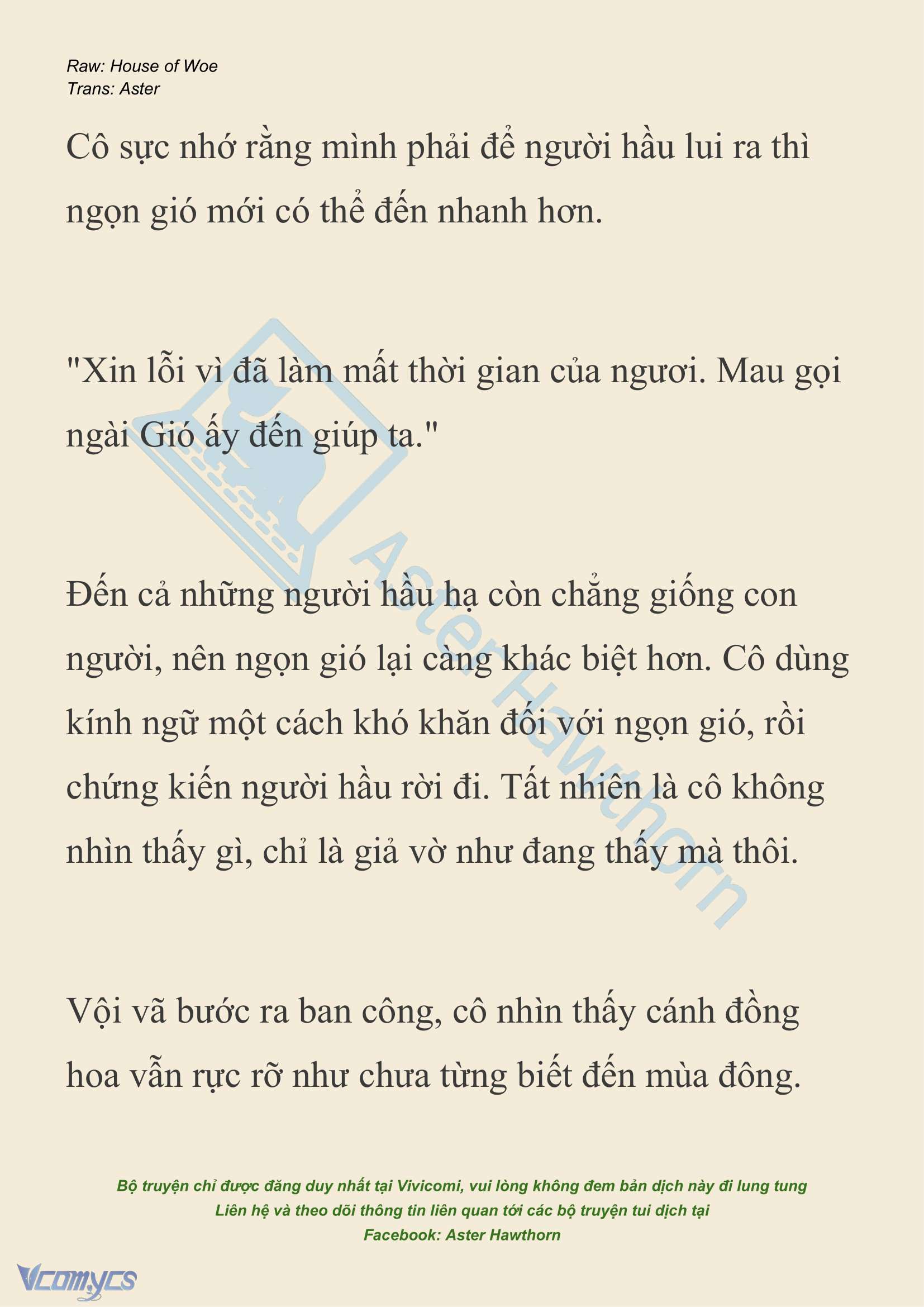 [NOVEL] Dành Cho Các Nữ Thần: Dành cho Psyche Chap 30 - Trang 2