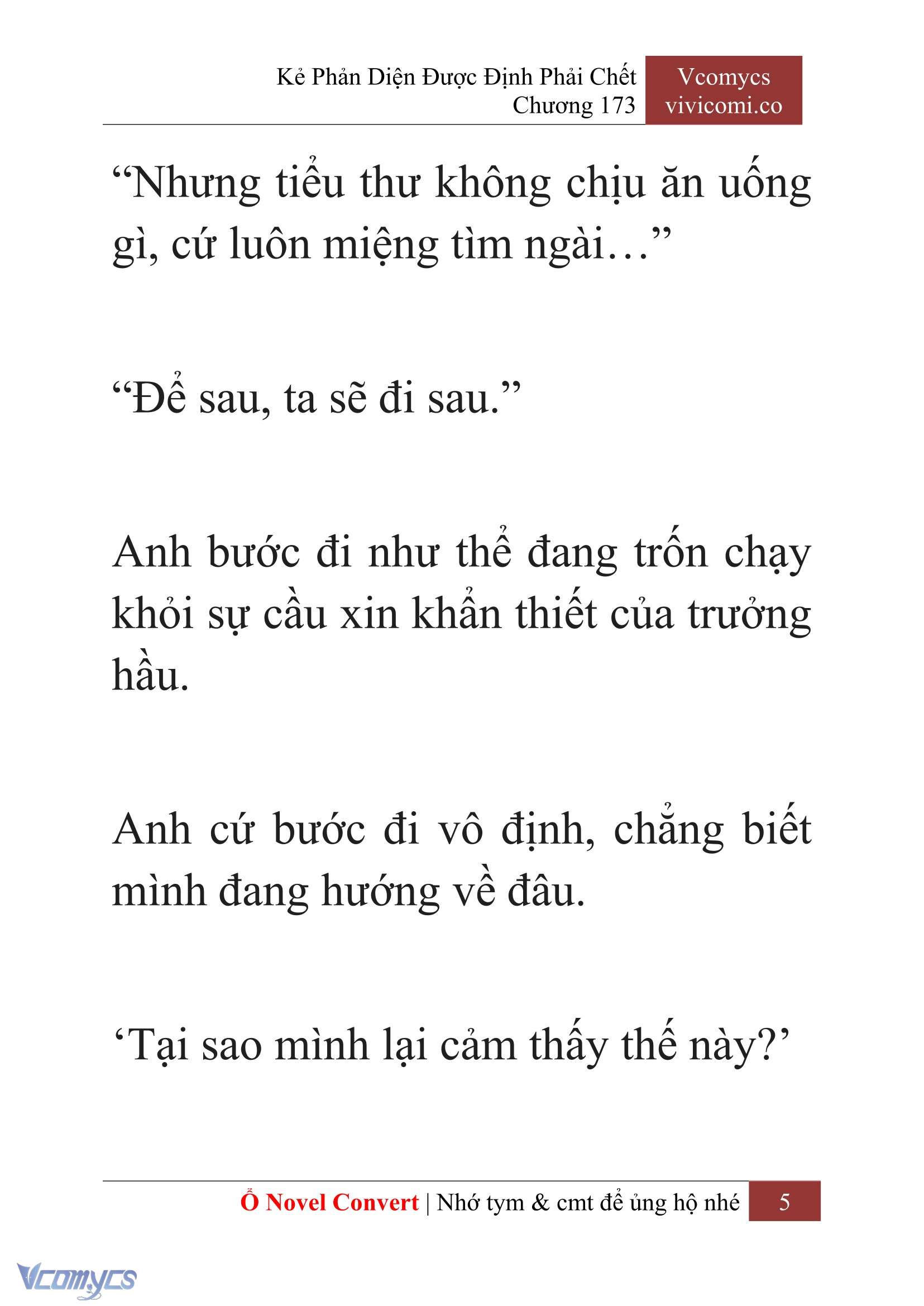 [Novel] Kẻ Phản Diện Được Định Phải Chết Chap 173 - Trang 2