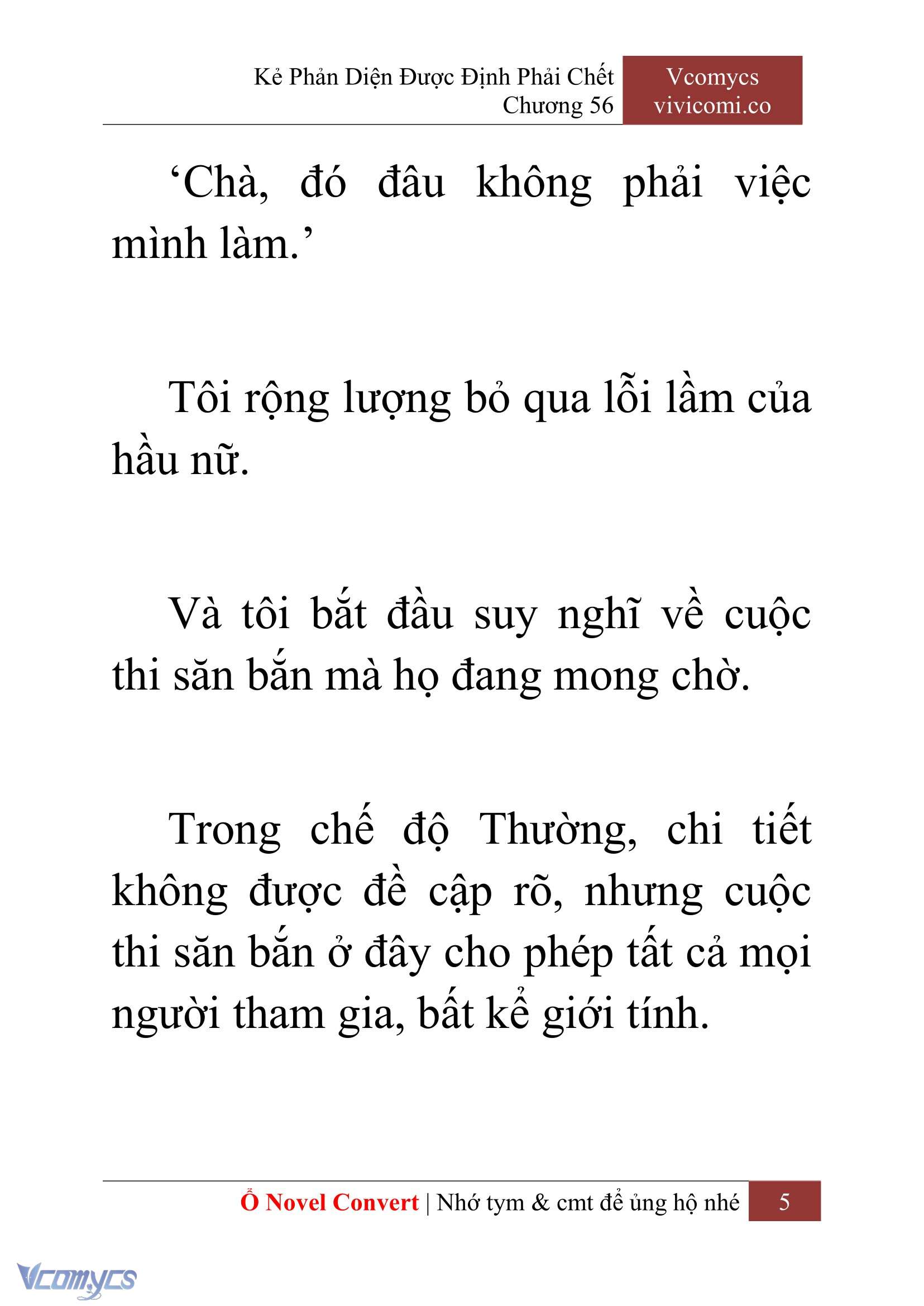 [Novel] Kẻ Phản Diện Được Định Phải Chết Chap 56 - Next Chap 57