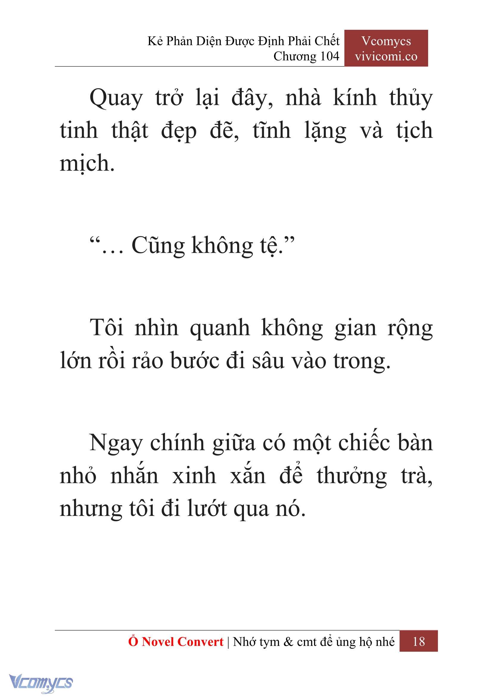 [Novel] Kẻ Phản Diện Được Định Phải Chết Chap 104 - Trang 2