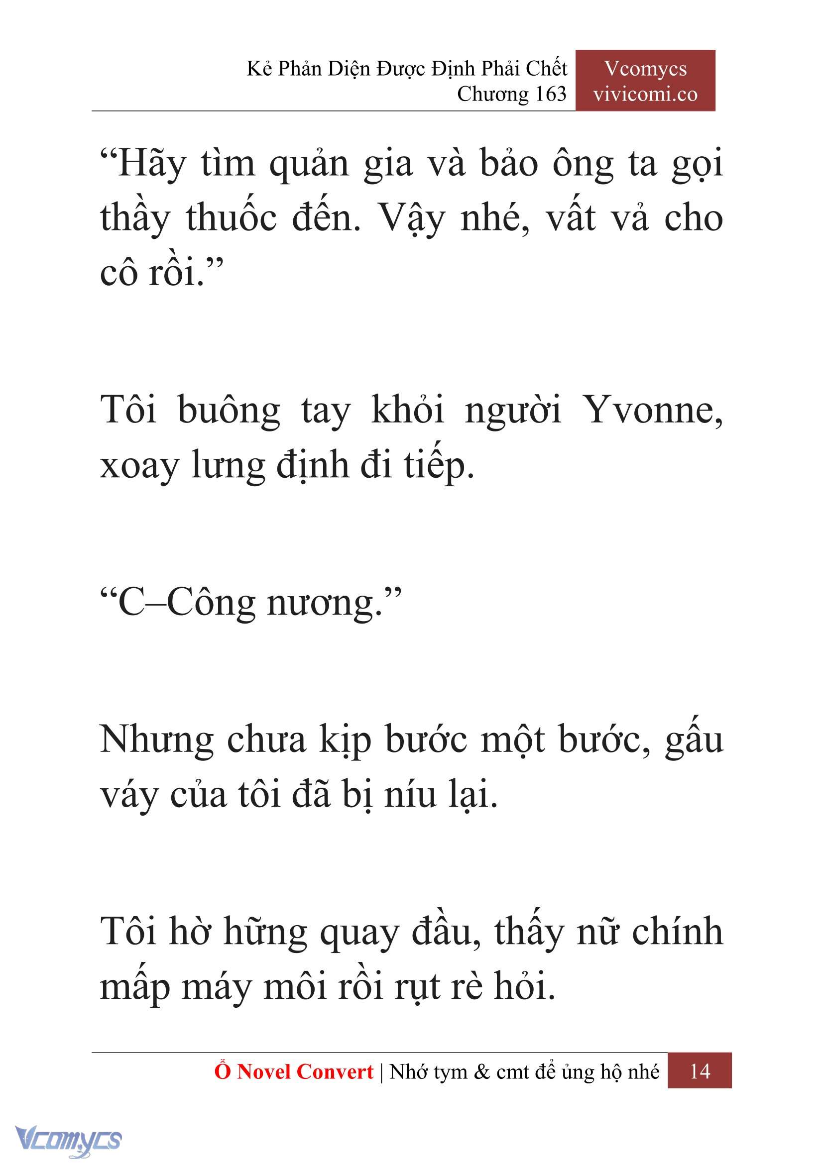 [Novel] Kẻ Phản Diện Được Định Phải Chết Chap 163 - Trang 2