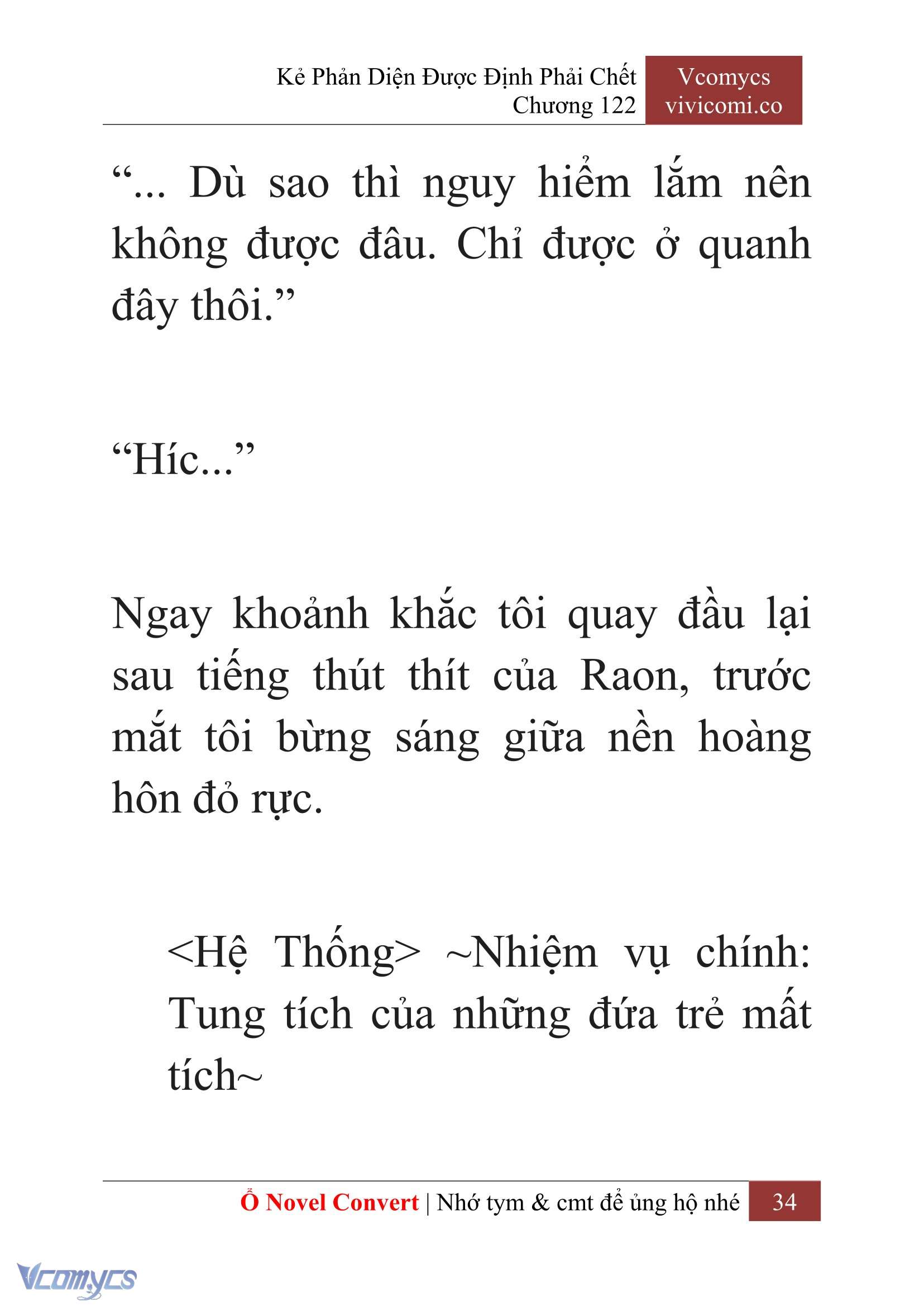 [Novel] Kẻ Phản Diện Được Định Phải Chết Chap 122 - Next Chap 123