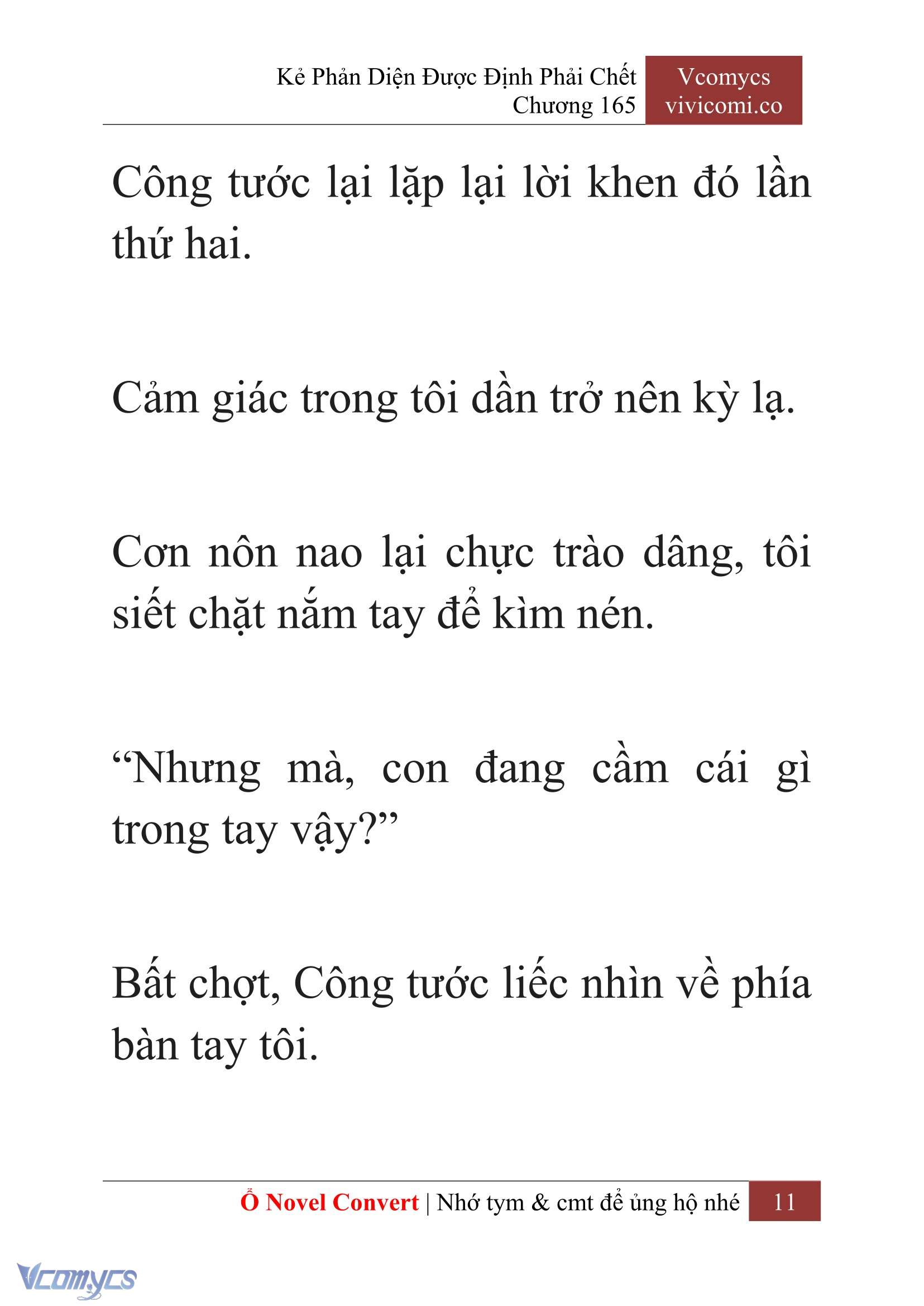 [Novel] Kẻ Phản Diện Được Định Phải Chết Chap 165 - Trang 2