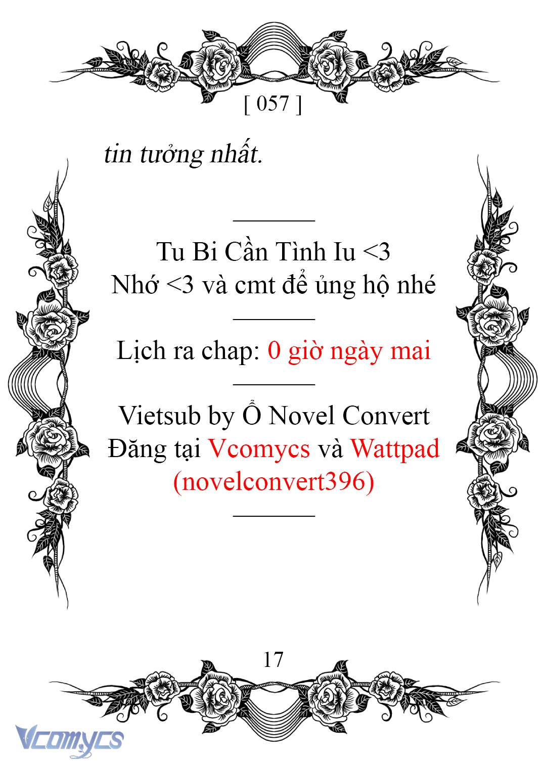 [Novel] Chào Mừng Đến Với Dinh Thự Hoa Hồng Chap 57 - Trang 2