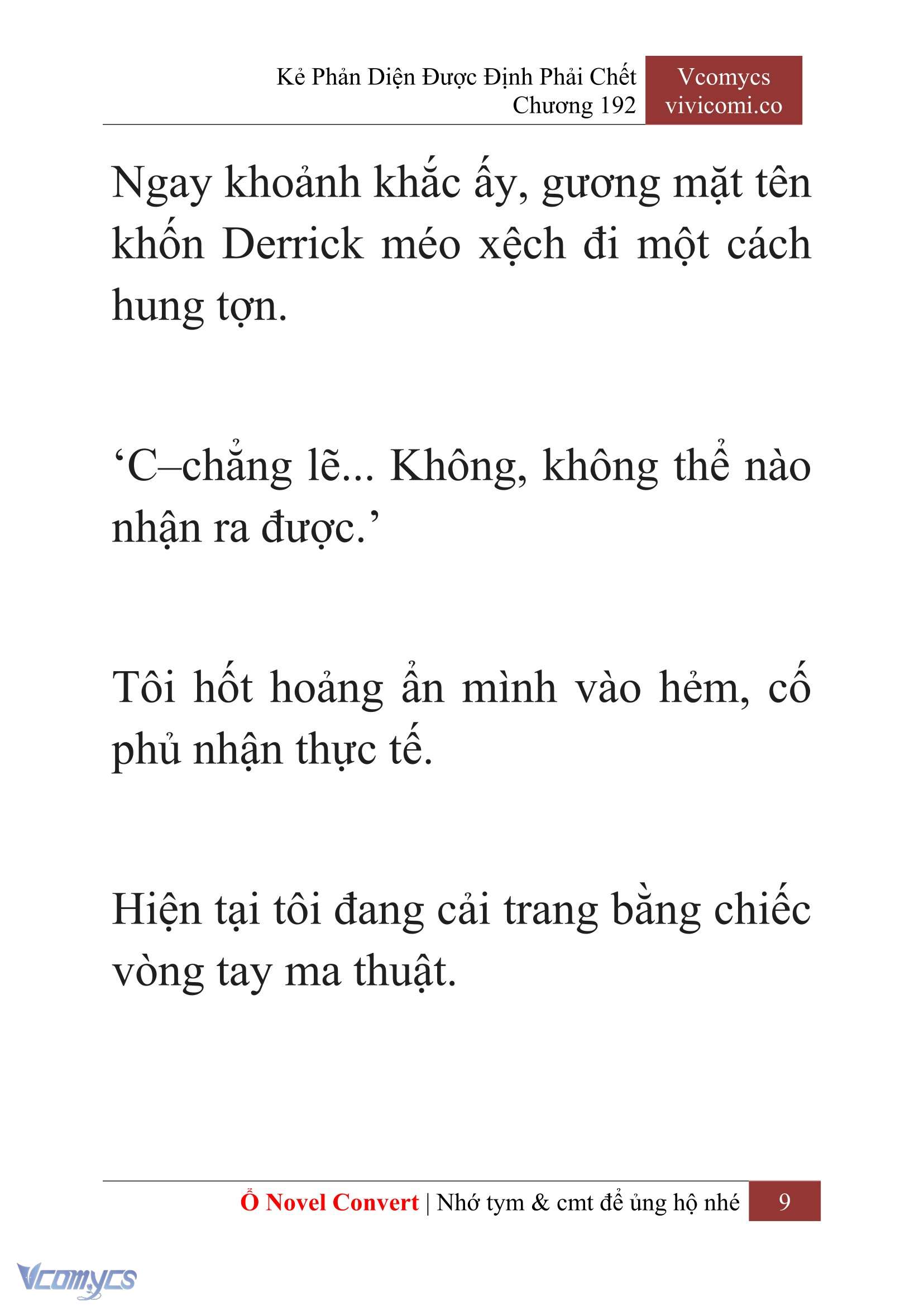 [Novel] Kẻ Phản Diện Được Định Phải Chết Chap 192 - Trang 2