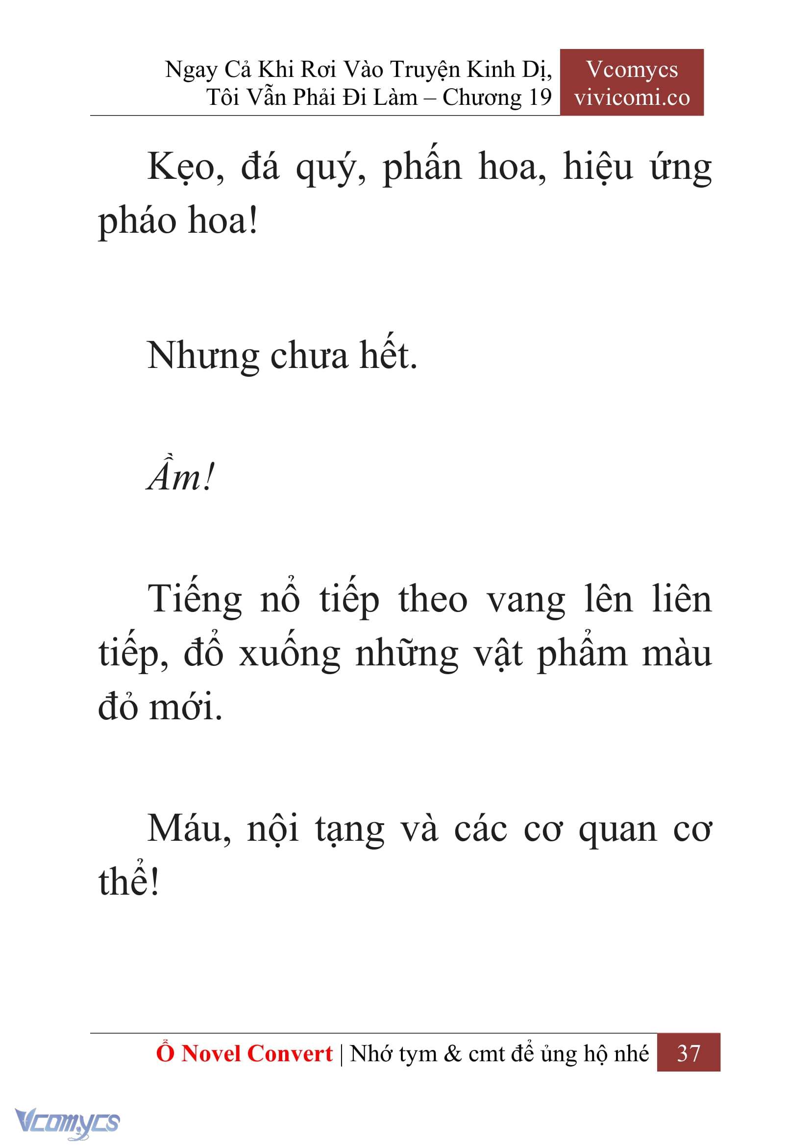 [Novel] Ngay Cả Khi Rơi Vào Truyện Kinh Dị, Tôi Vẫn Phải Đi Làm Chap 19 - Trang 2