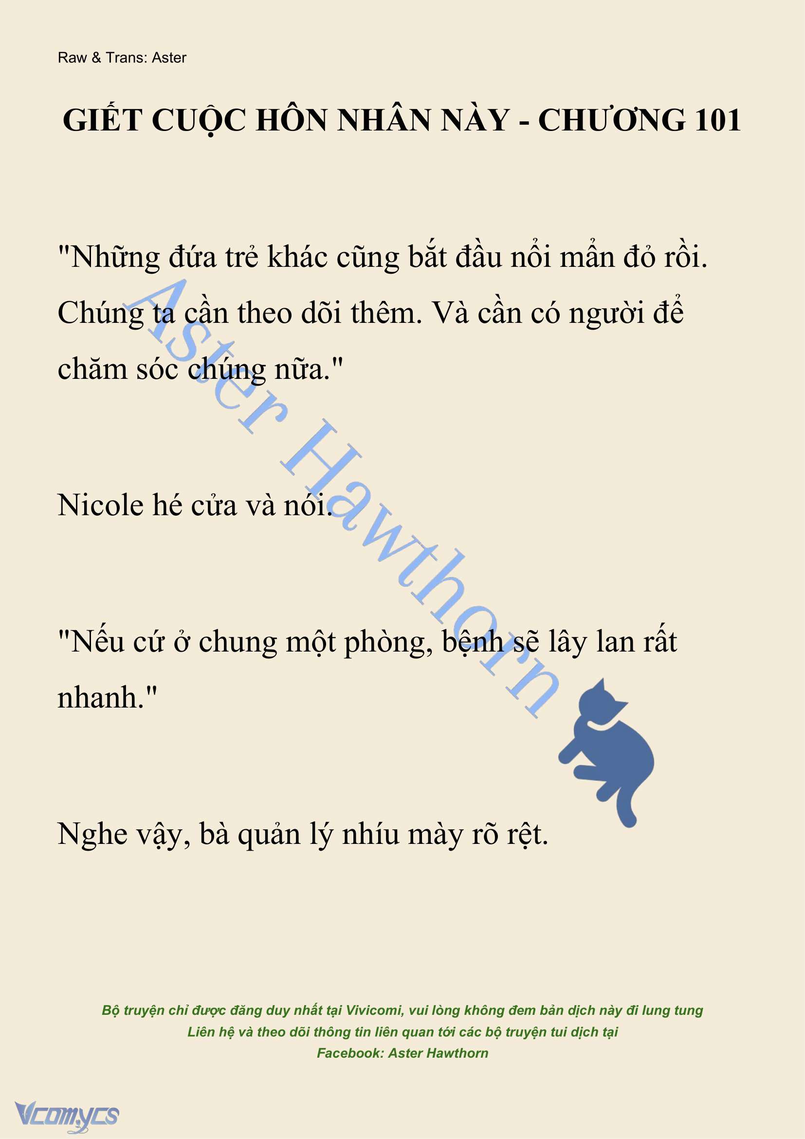 [NOVEL] Giết Cuộc Hôn Nhân Này Chap 101 - Next Chap 102