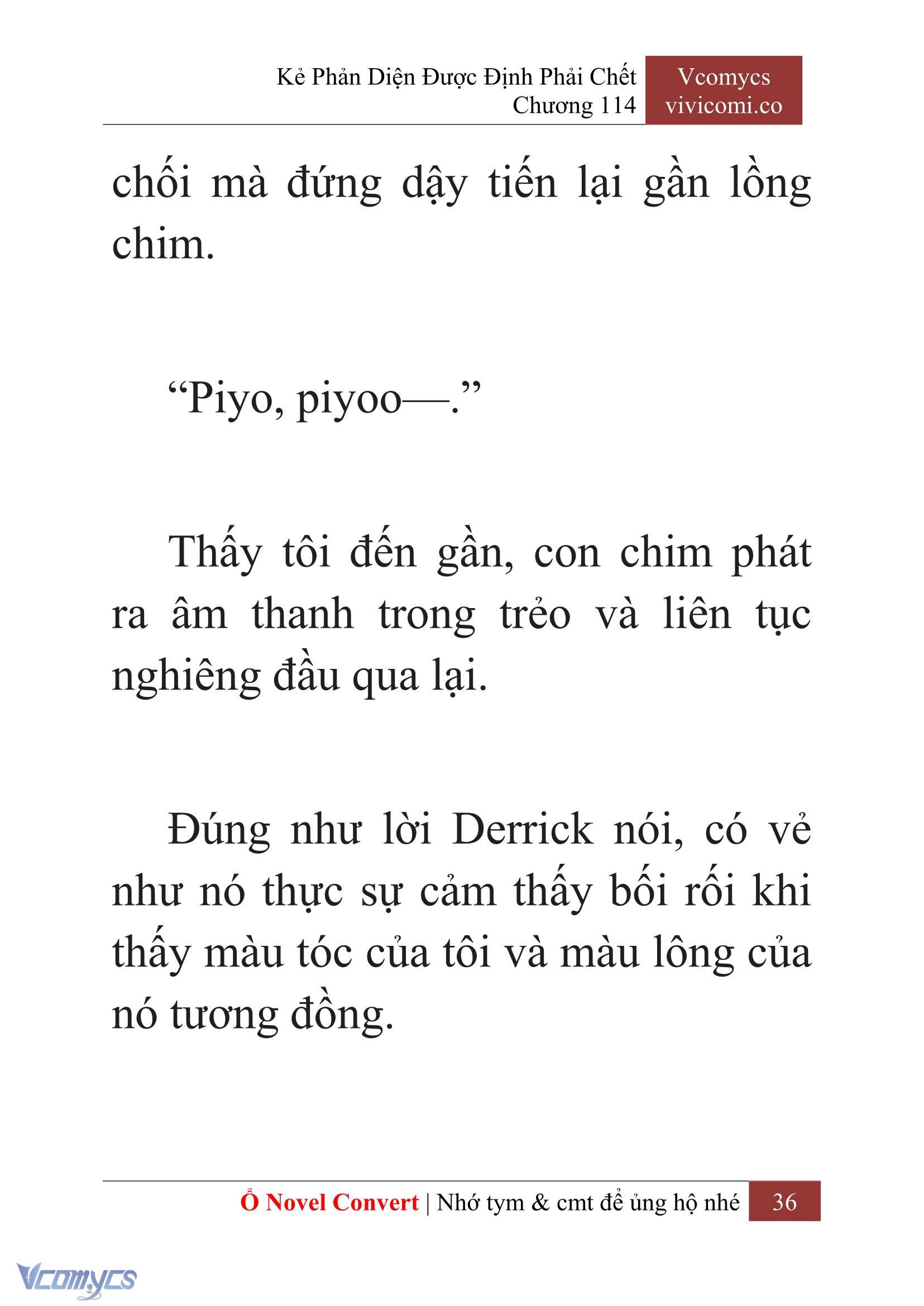[Novel] Kẻ Phản Diện Được Định Phải Chết Chap 114 - Trang 2