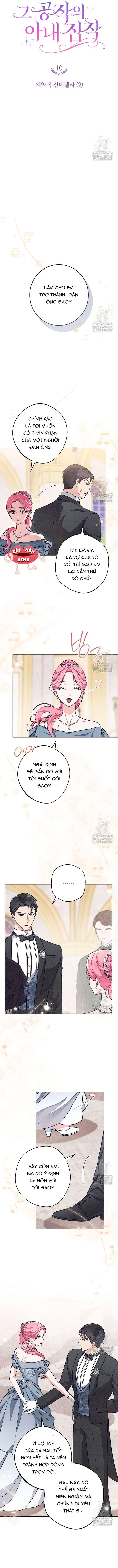 Nỗi Ám Ảnh Dành Cho Công Tước Phu Nhân Chap 10 - Next Chap 11