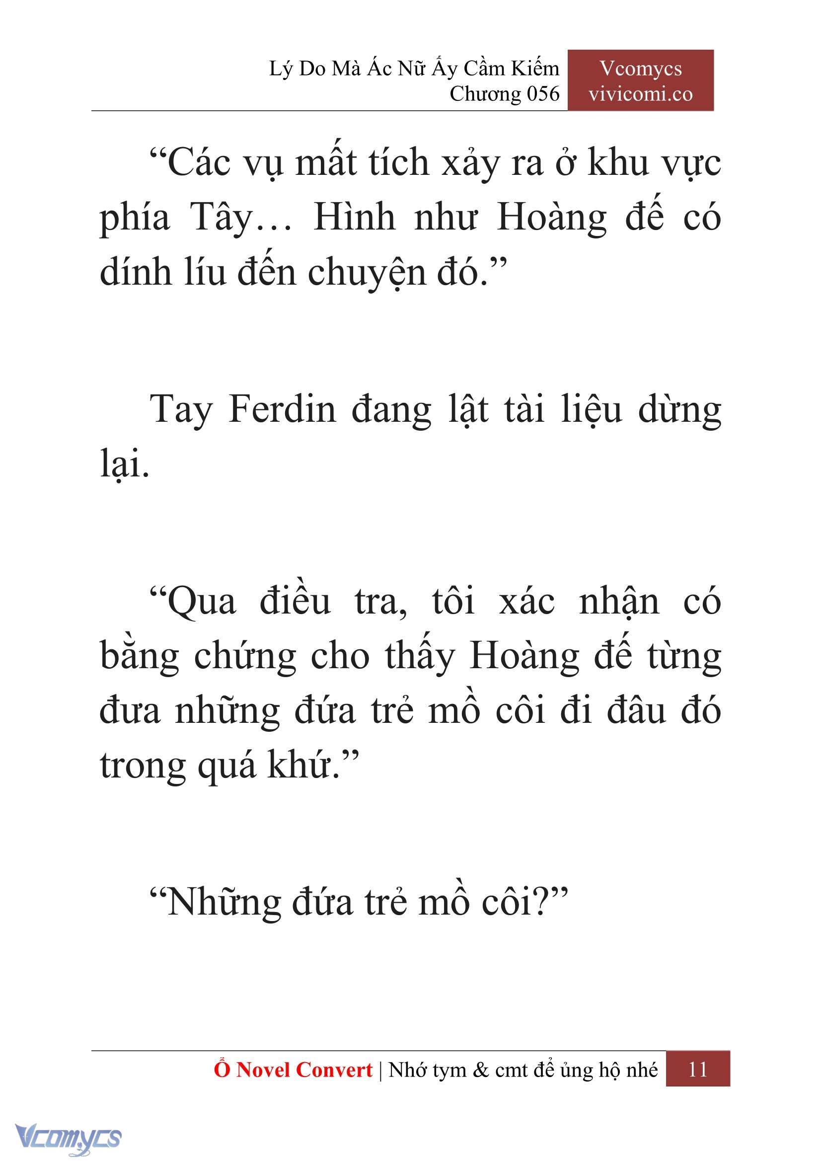 [Novel] Lý Do Mà Ác Nữ Ấy Cầm Kiếm Chap 56 - Next Chap 57