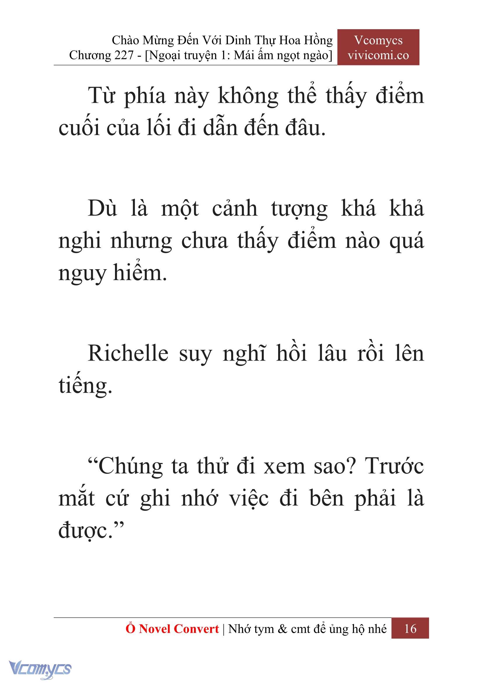 [Novel] Chào Mừng Đến Với Dinh Thự Hoa Hồng Chap 227 - Trang 2