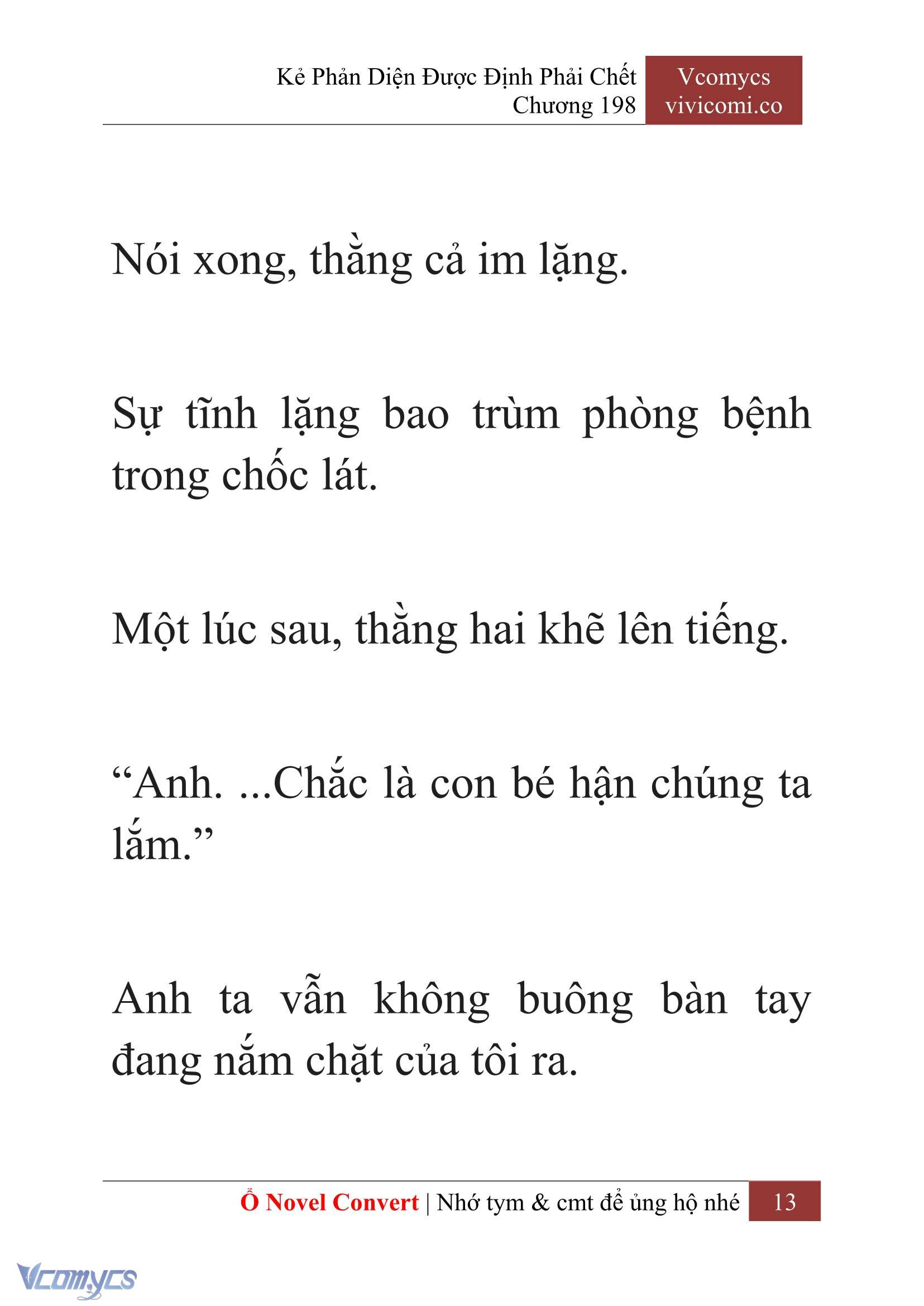 [Novel] Kẻ Phản Diện Được Định Phải Chết Chap 198 - Trang 2