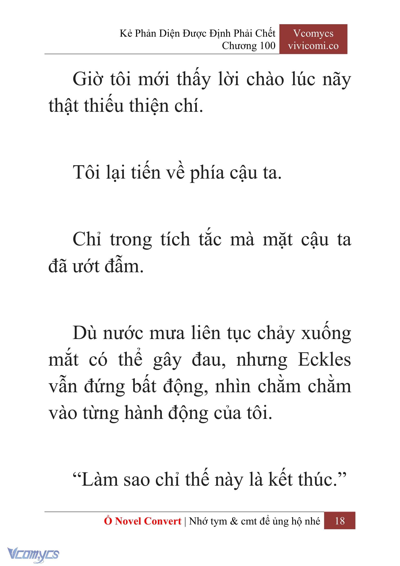[Novel] Kẻ Phản Diện Được Định Phải Chết Chap 100 - Next Chap 101