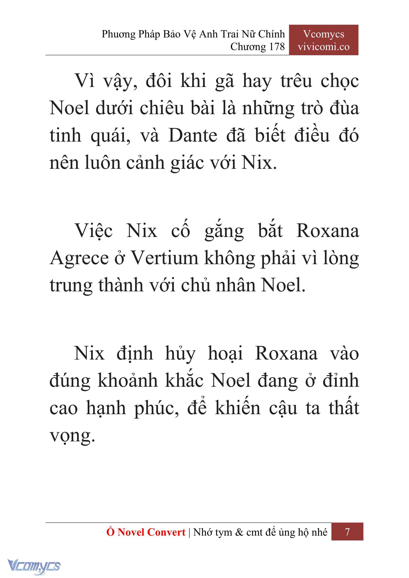 [Novel] Phương Pháp Bảo Vệ Anh Trai Nữ Chính Chap 178 - Trang 2