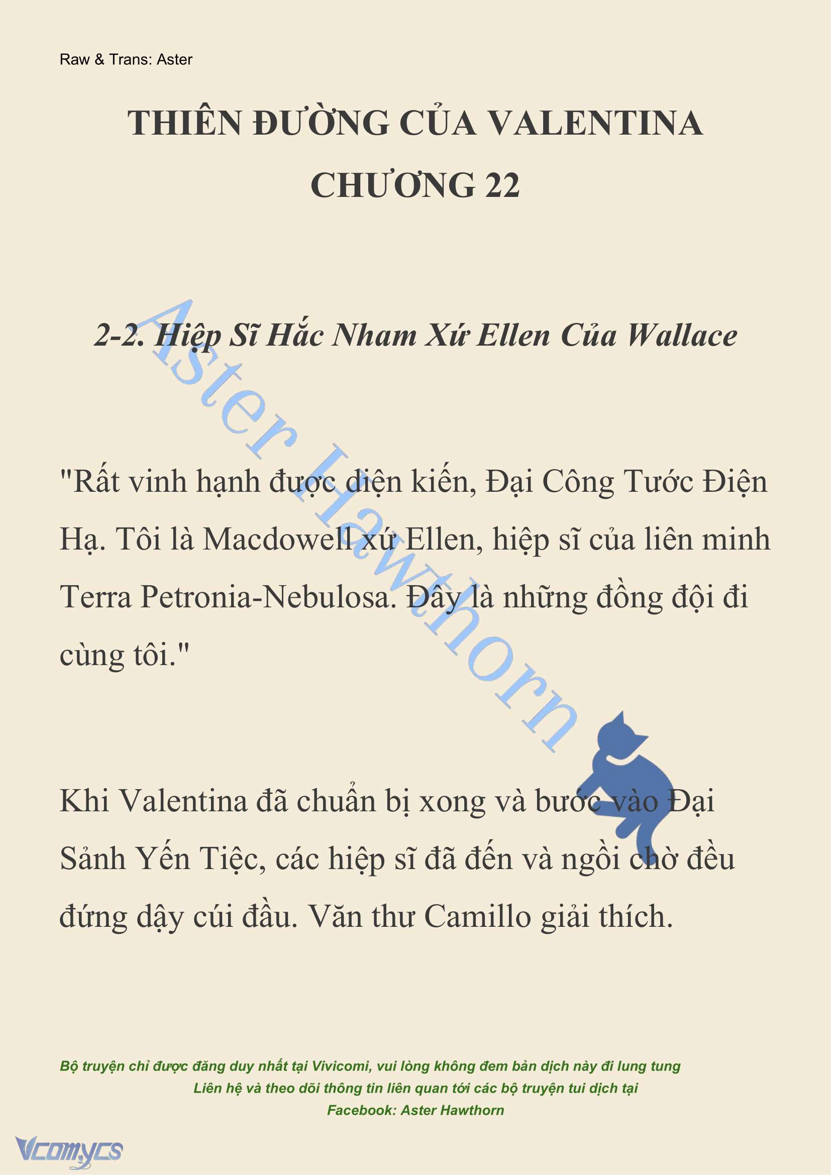 [NOVEL] Thiên Đường Của Valentina Chap 22 - Trang 2