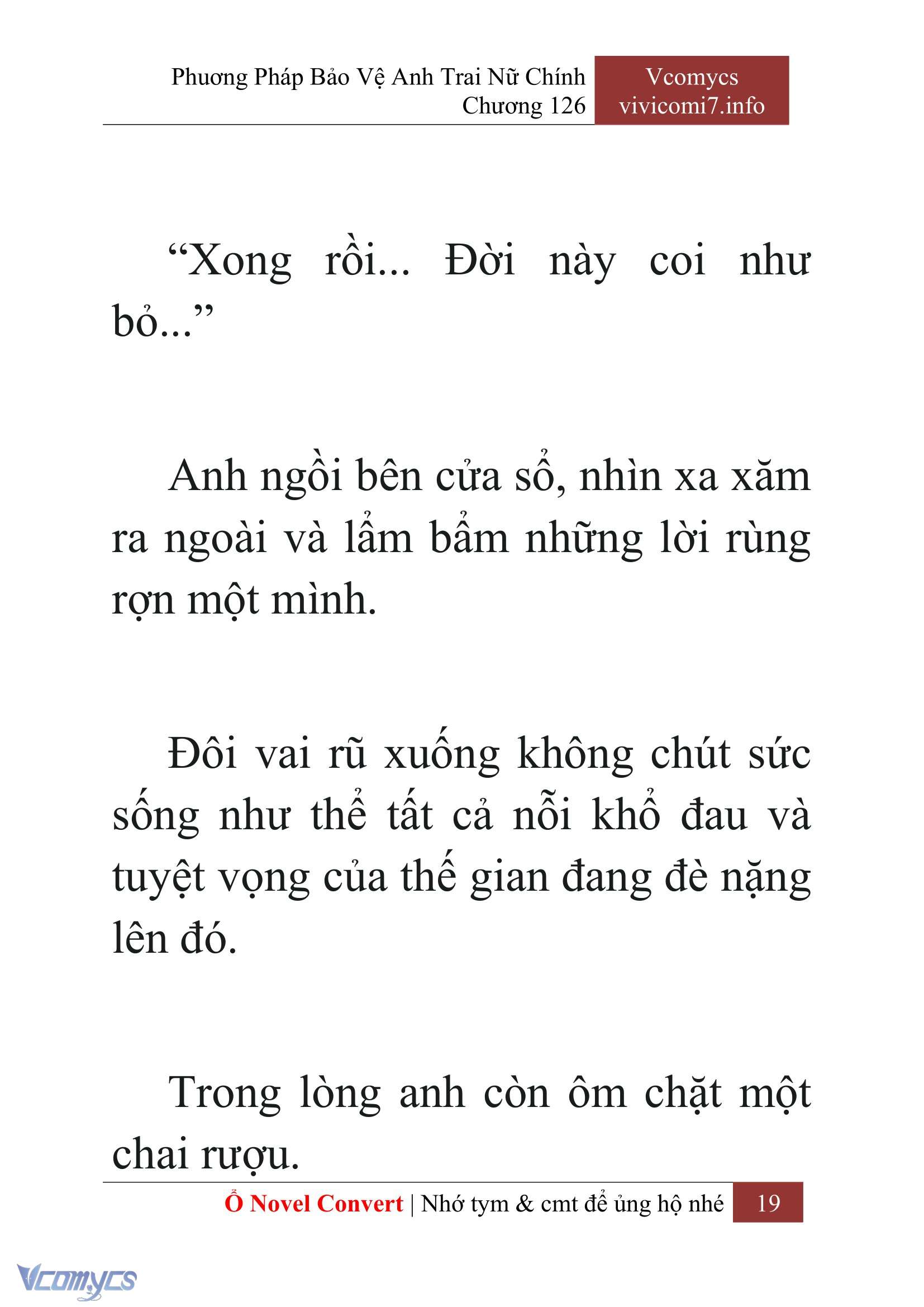 [Novel] Phương Pháp Bảo Vệ Anh Trai Nữ Chính Chap 126 - Trang 2