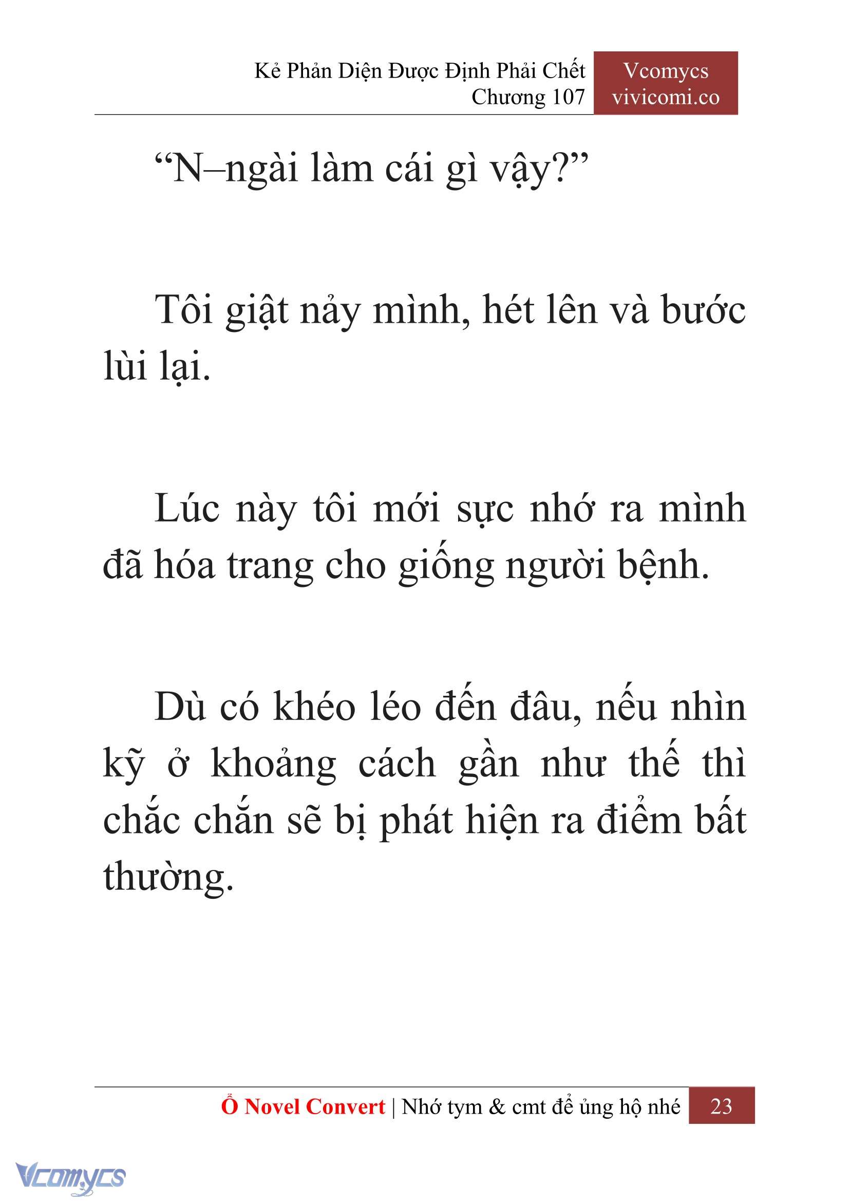 [Novel] Kẻ Phản Diện Được Định Phải Chết Chap 107 - Trang 2