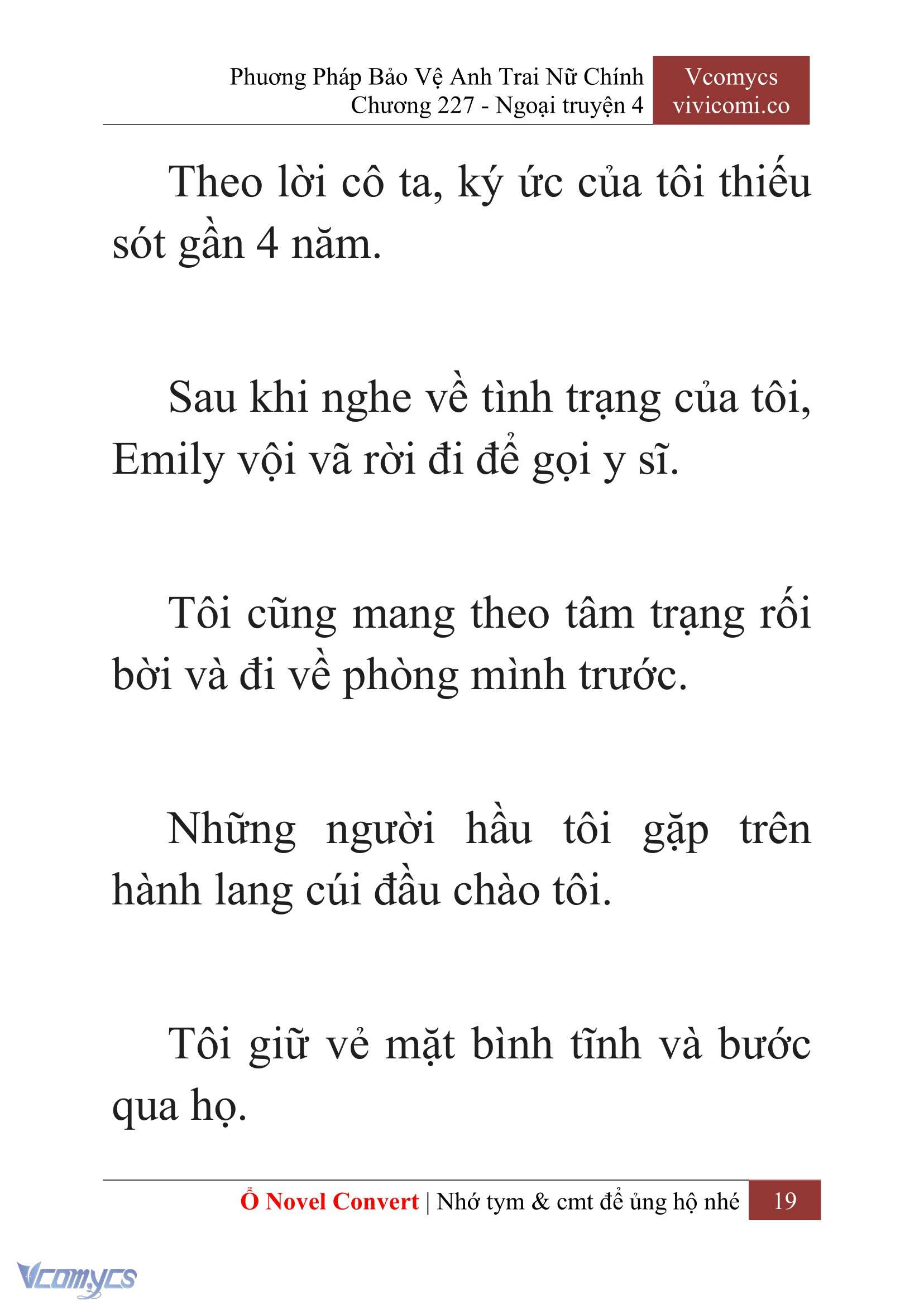 [Novel] Phương Pháp Bảo Vệ Anh Trai Nữ Chính Chap 227 - Trang 2
