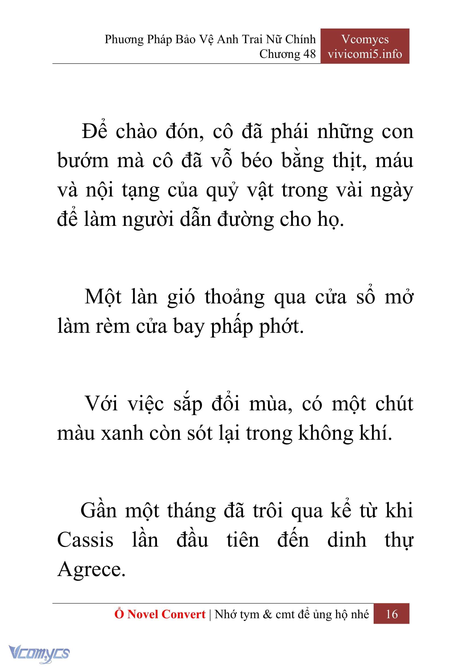 [Novel] Phương Pháp Bảo Vệ Anh Trai Nữ Chính Chap 48 - Trang 2