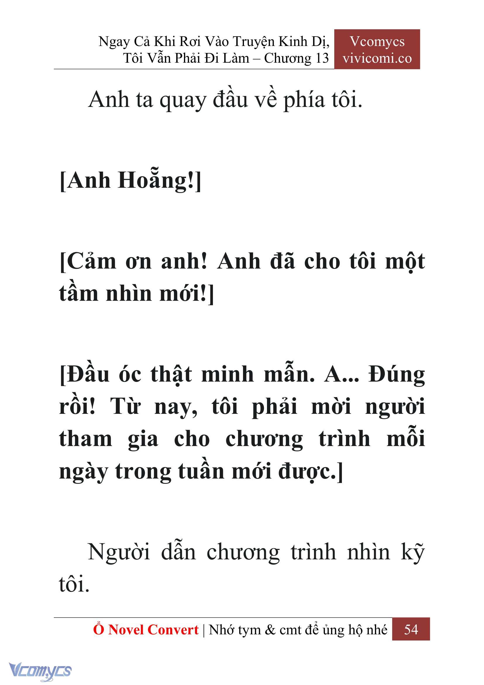 [Novel] Ngay Cả Khi Rơi Vào Truyện Kinh Dị, Tôi Vẫn Phải Đi Làm Chap 13 - Trang 2