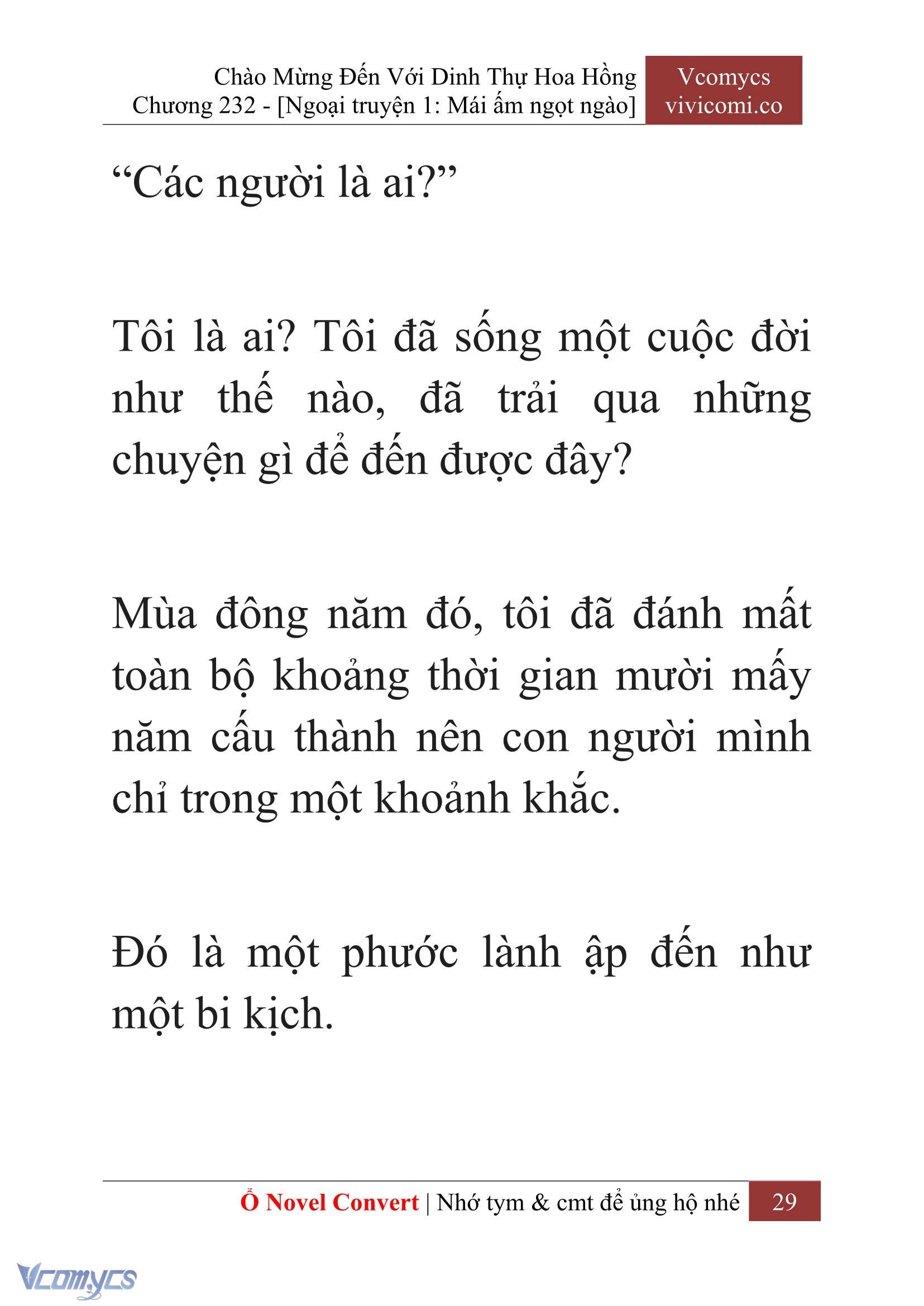 [Novel] Chào Mừng Đến Với Dinh Thự Hoa Hồng Chap 232 - Trang 2