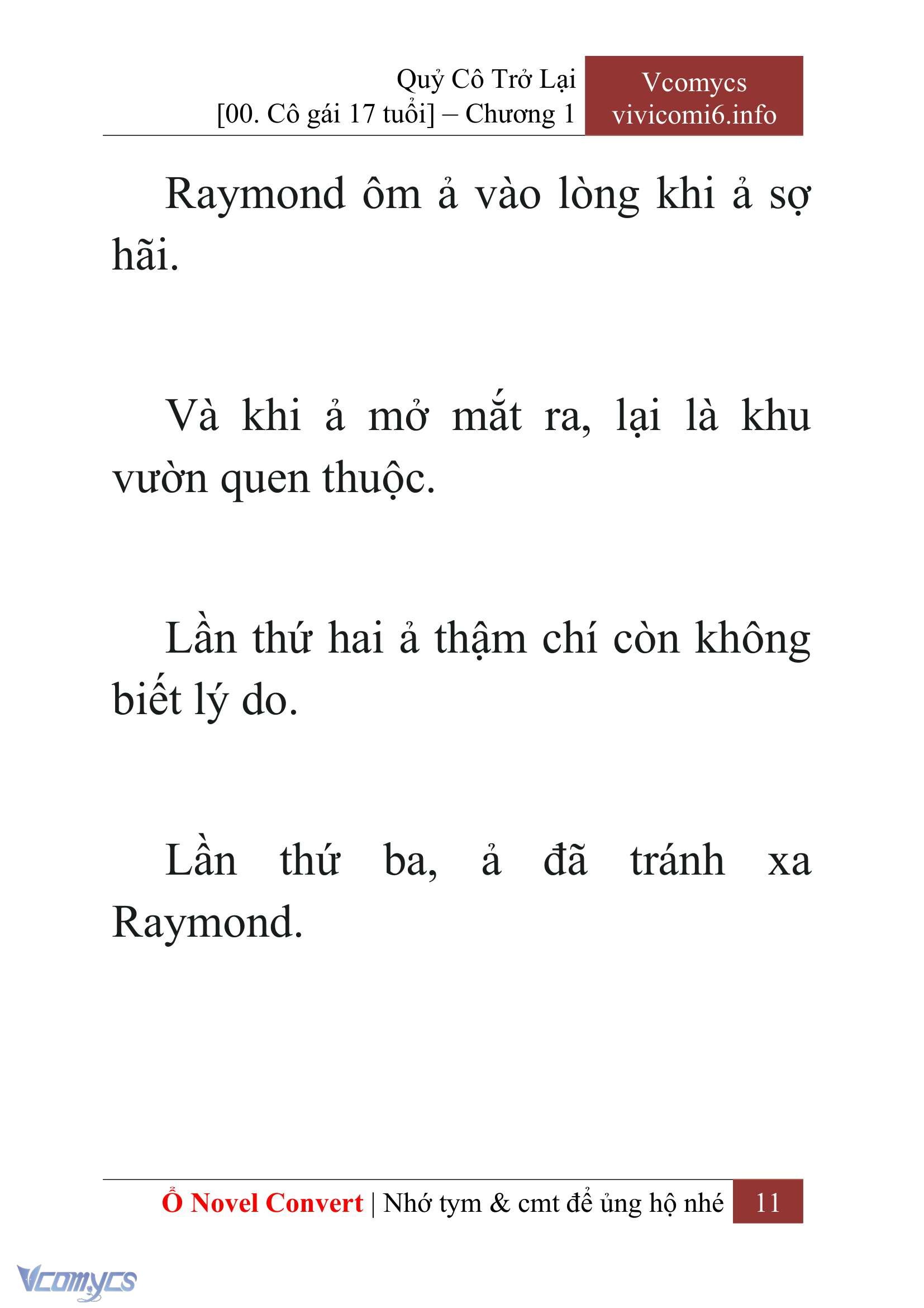 [Novel] Quý Cô Trở Lại Chap 1 - Trang 2