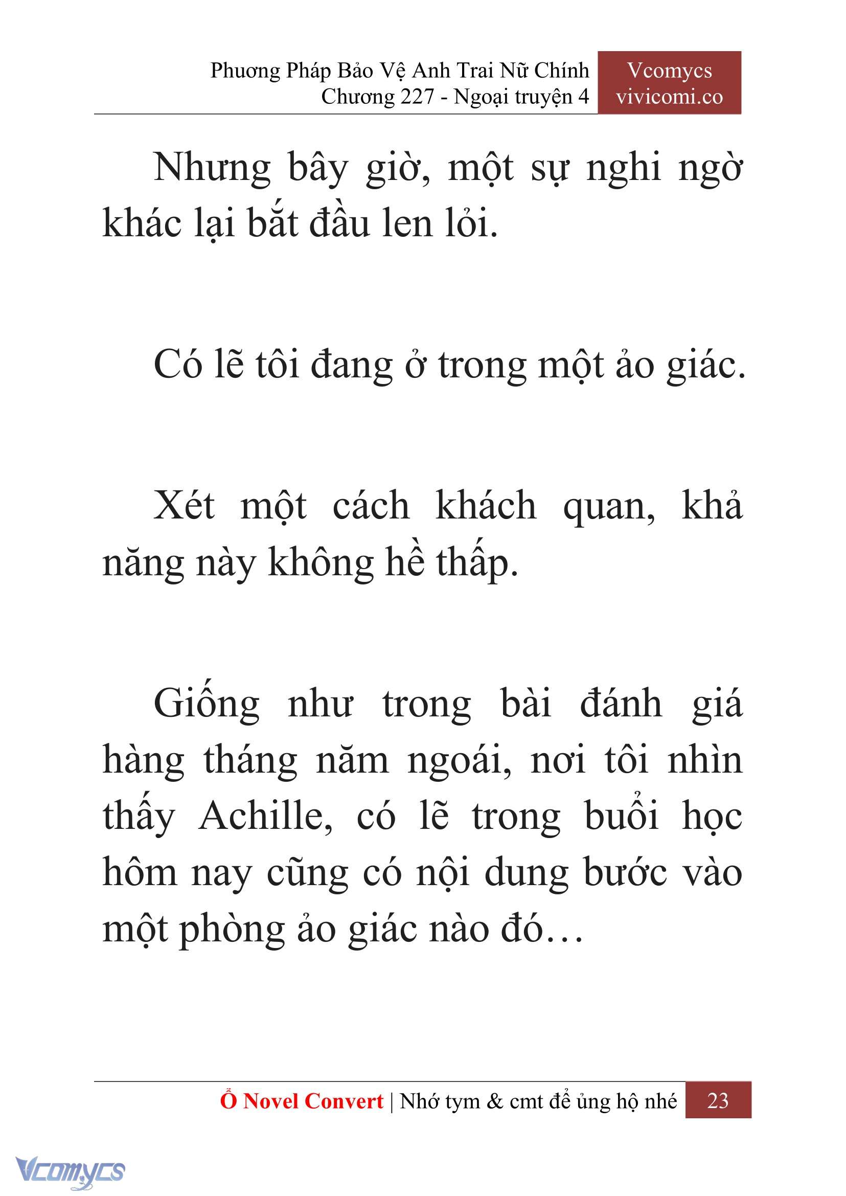 [Novel] Phương Pháp Bảo Vệ Anh Trai Nữ Chính Chap 227 - Trang 2