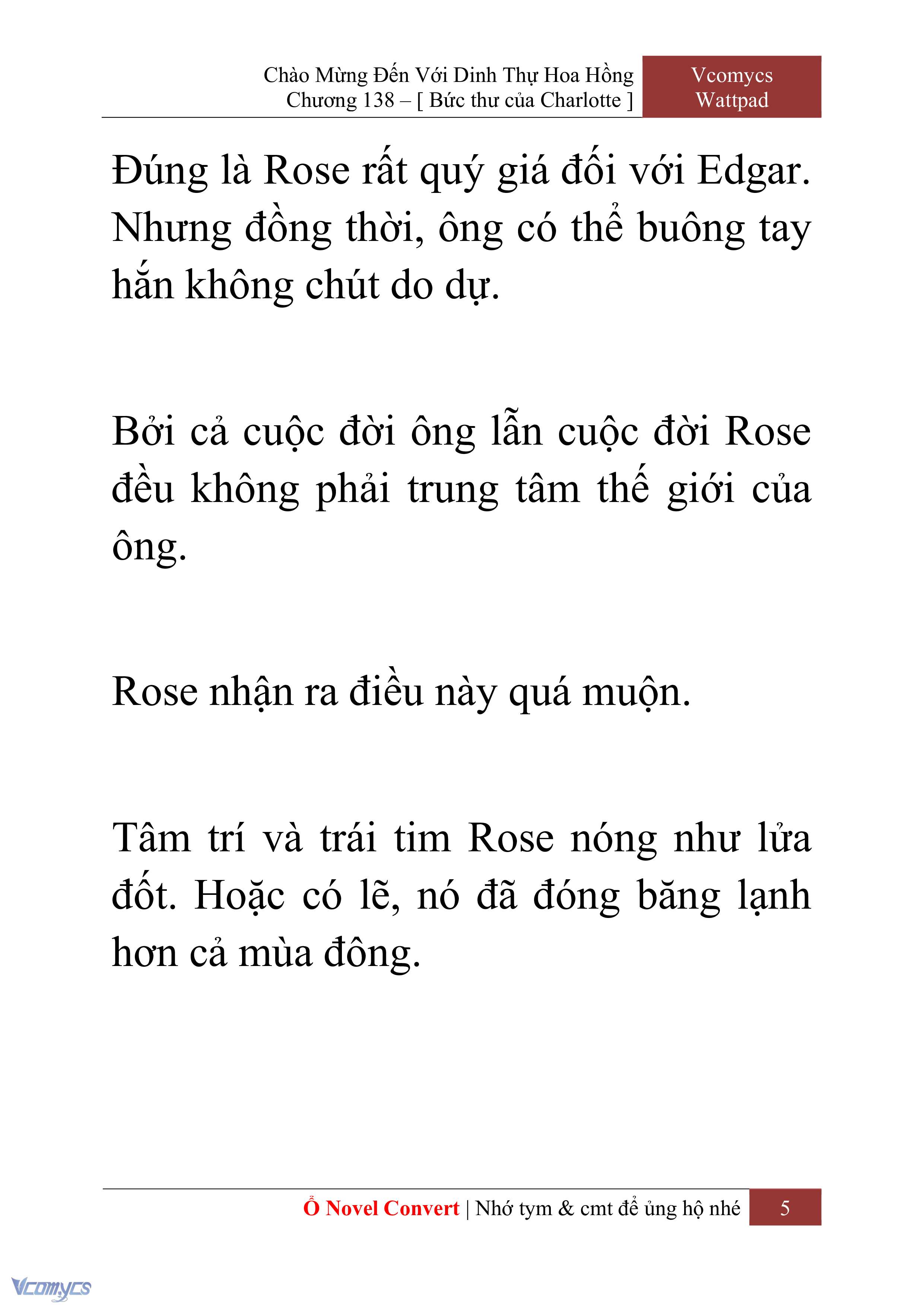 [Novel] Chào Mừng Đến Với Dinh Thự Hoa Hồng Chap 138 - Trang 2