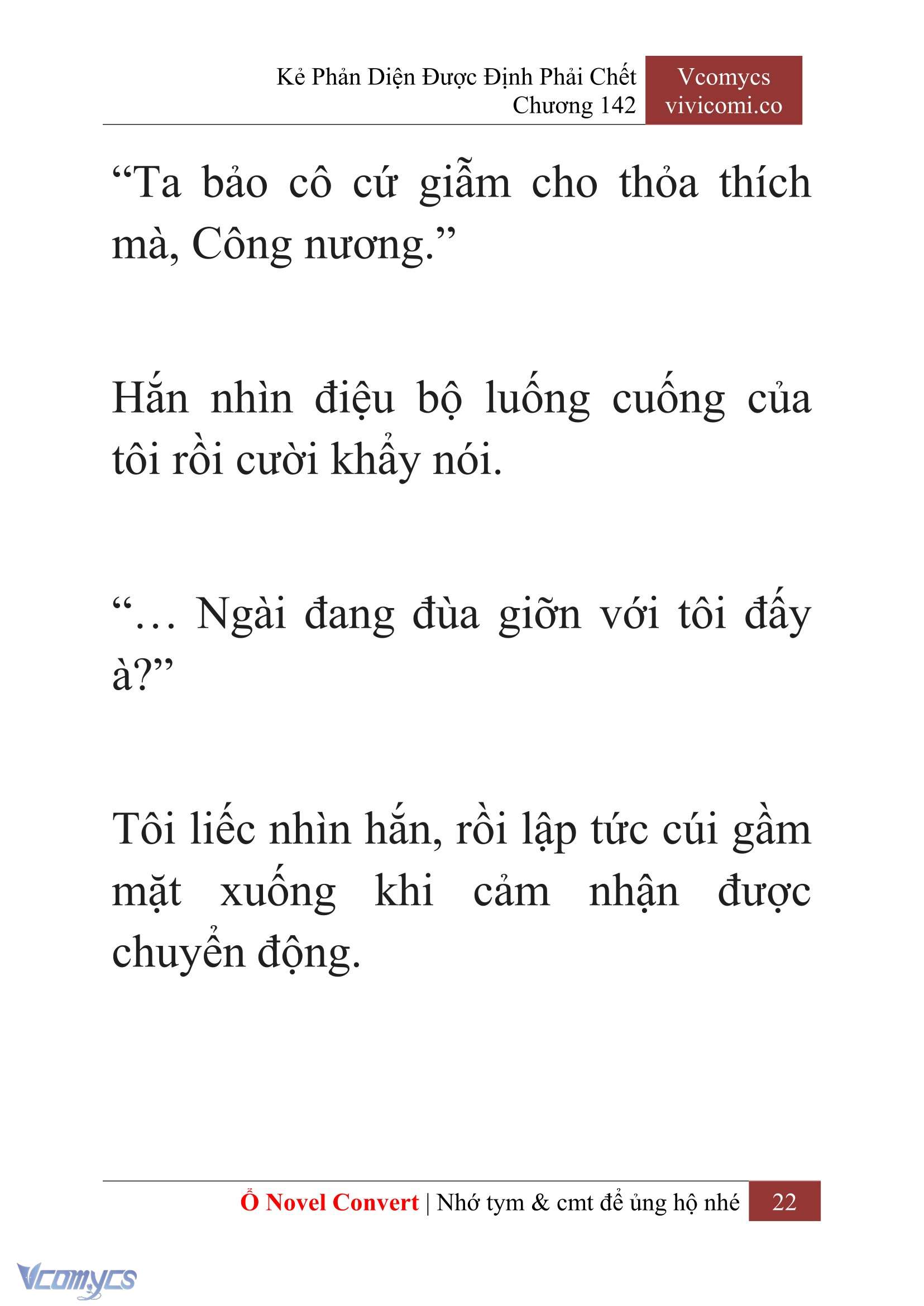 [Novel] Kẻ Phản Diện Được Định Phải Chết Chap 142 - Trang 2