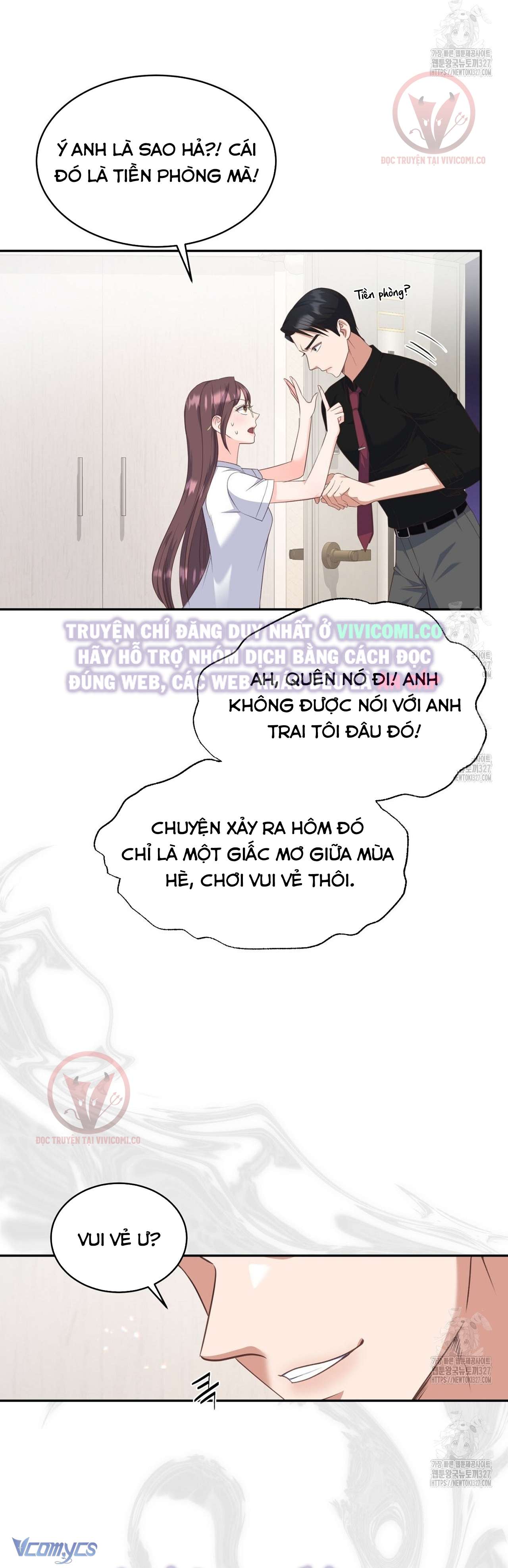 [18+] Sếp Của Anh Trai Tôi Đã Vượt Quá Giới Hạn Chap 4 - Trang 4