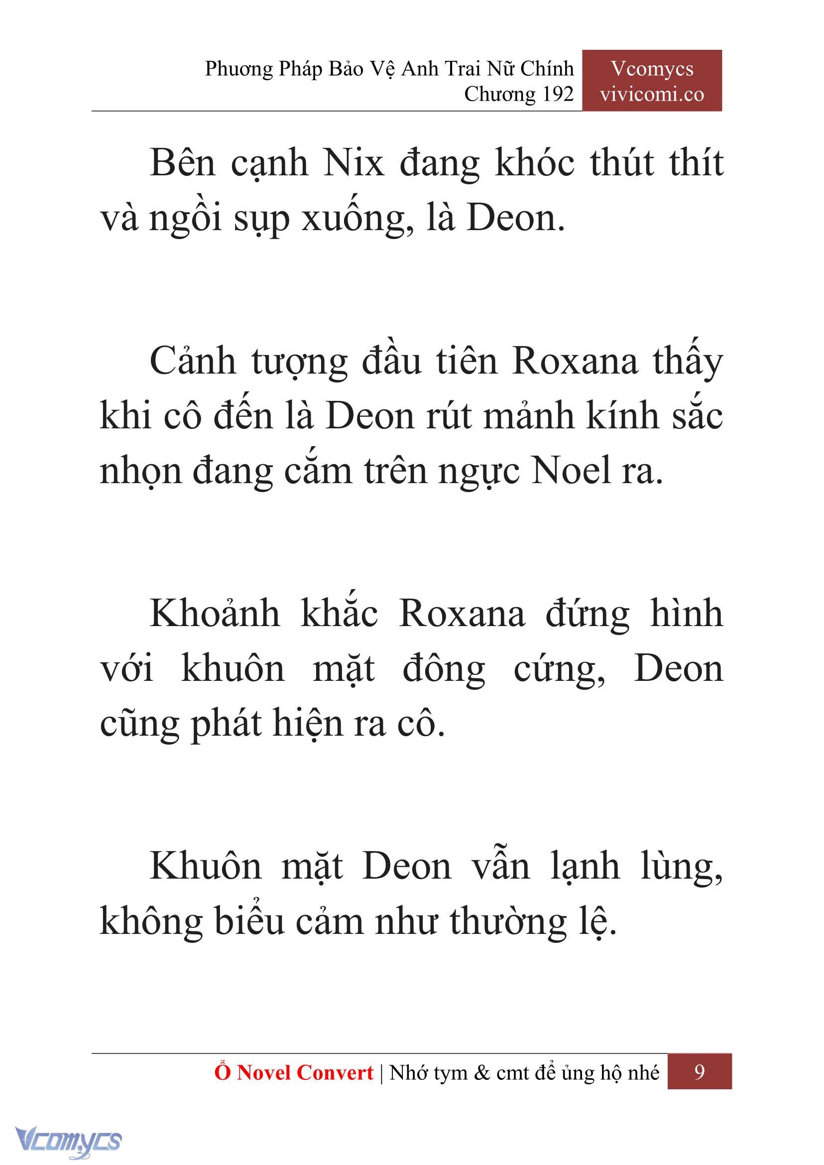 [Novel] Phương Pháp Bảo Vệ Anh Trai Nữ Chính Chap 192 - Trang 2