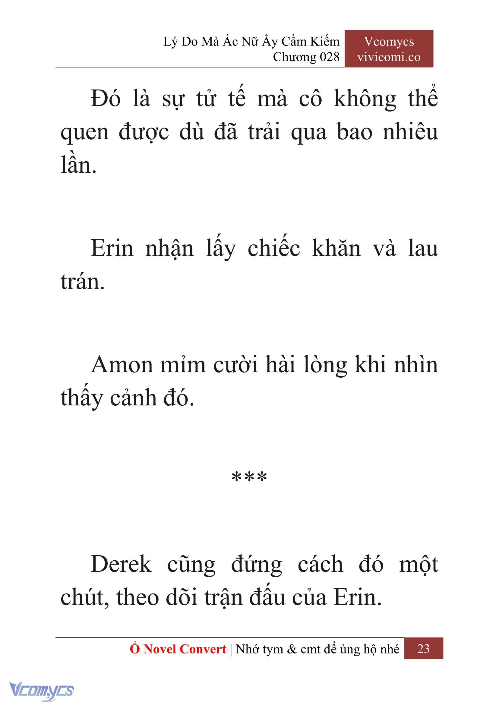 [Novel] Lý Do Mà Ác Nữ Ấy Cầm Kiếm Chap 28 - Trang 2