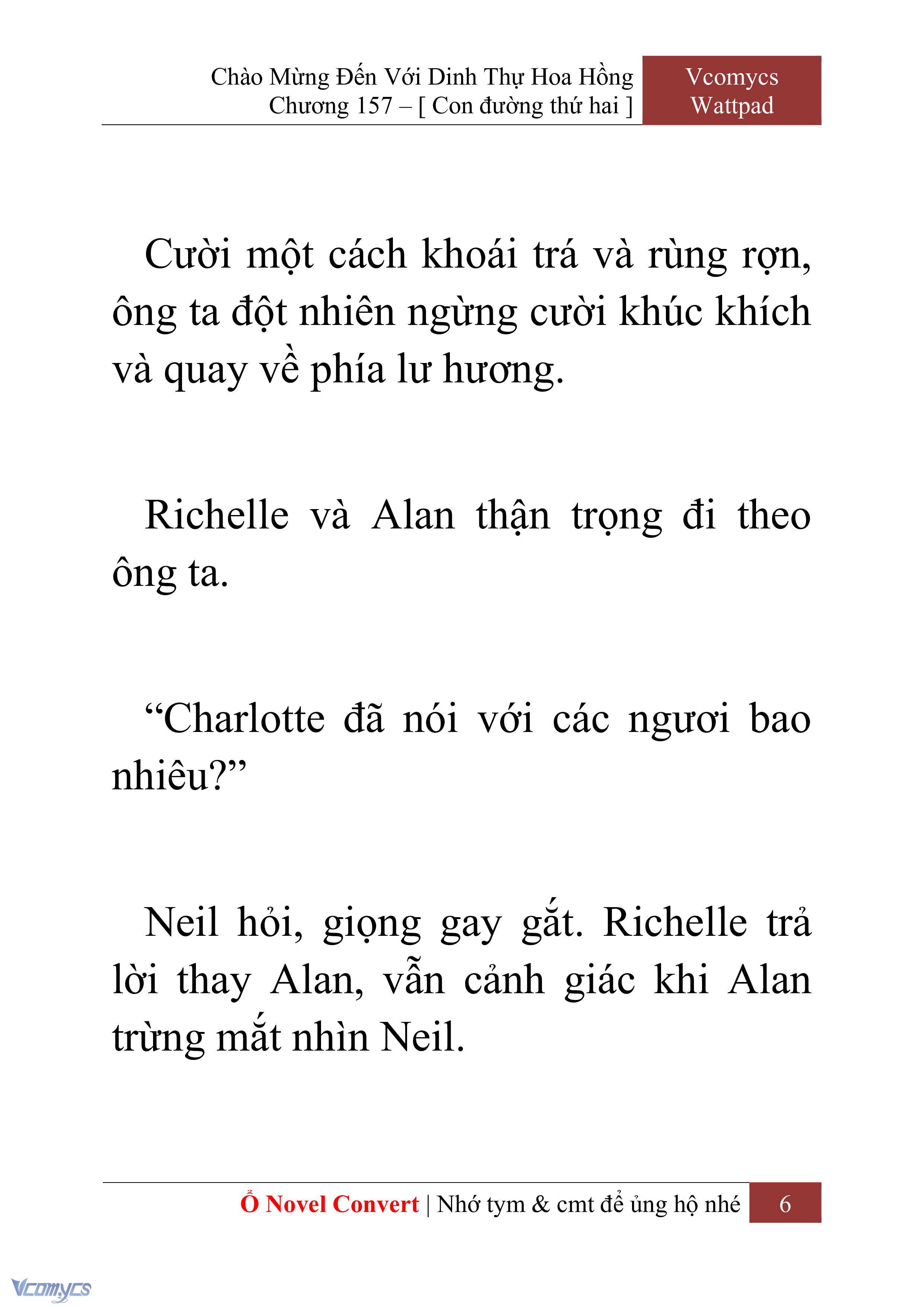 [Novel] Chào Mừng Đến Với Dinh Thự Hoa Hồng Chap 157 - Trang 2