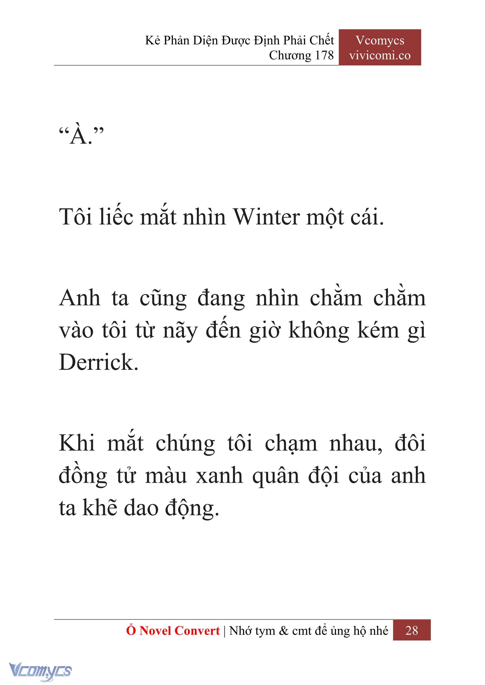 [Novel] Kẻ Phản Diện Được Định Phải Chết Chap 178 - Trang 2