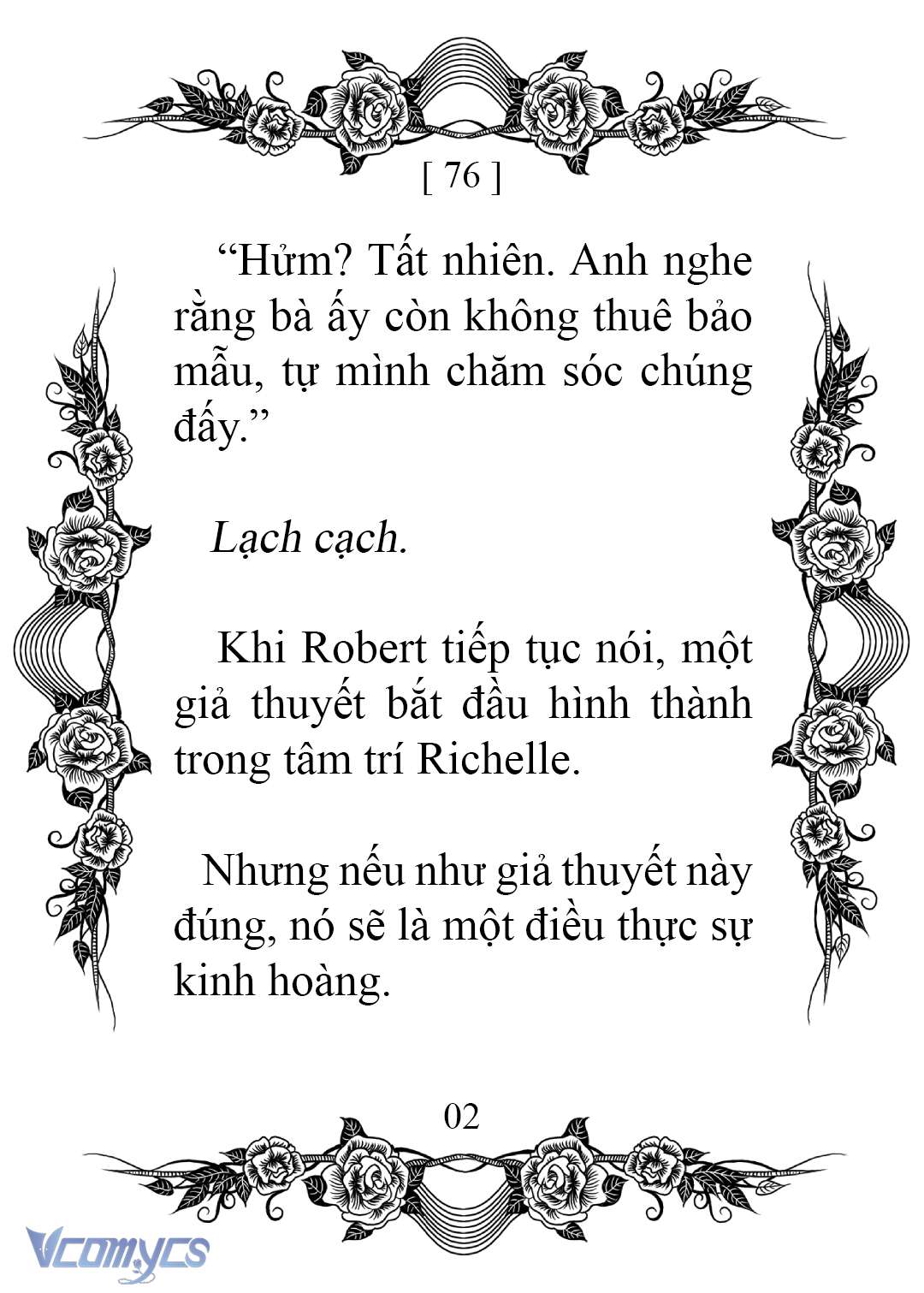 [Novel] Chào Mừng Đến Với Dinh Thự Hoa Hồng Chap 76 - Trang 2