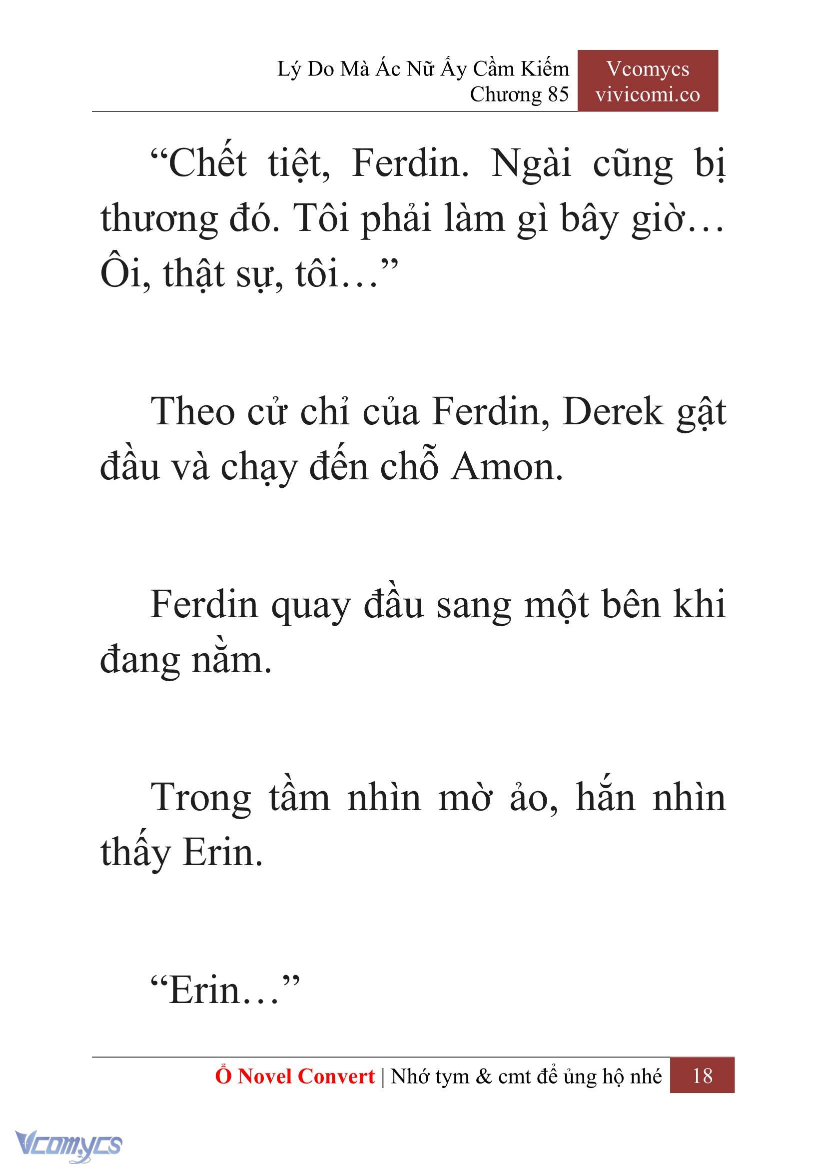 [Novel] Lý Do Mà Ác Nữ Ấy Cầm Kiếm Chap 85 - Next Chap 86