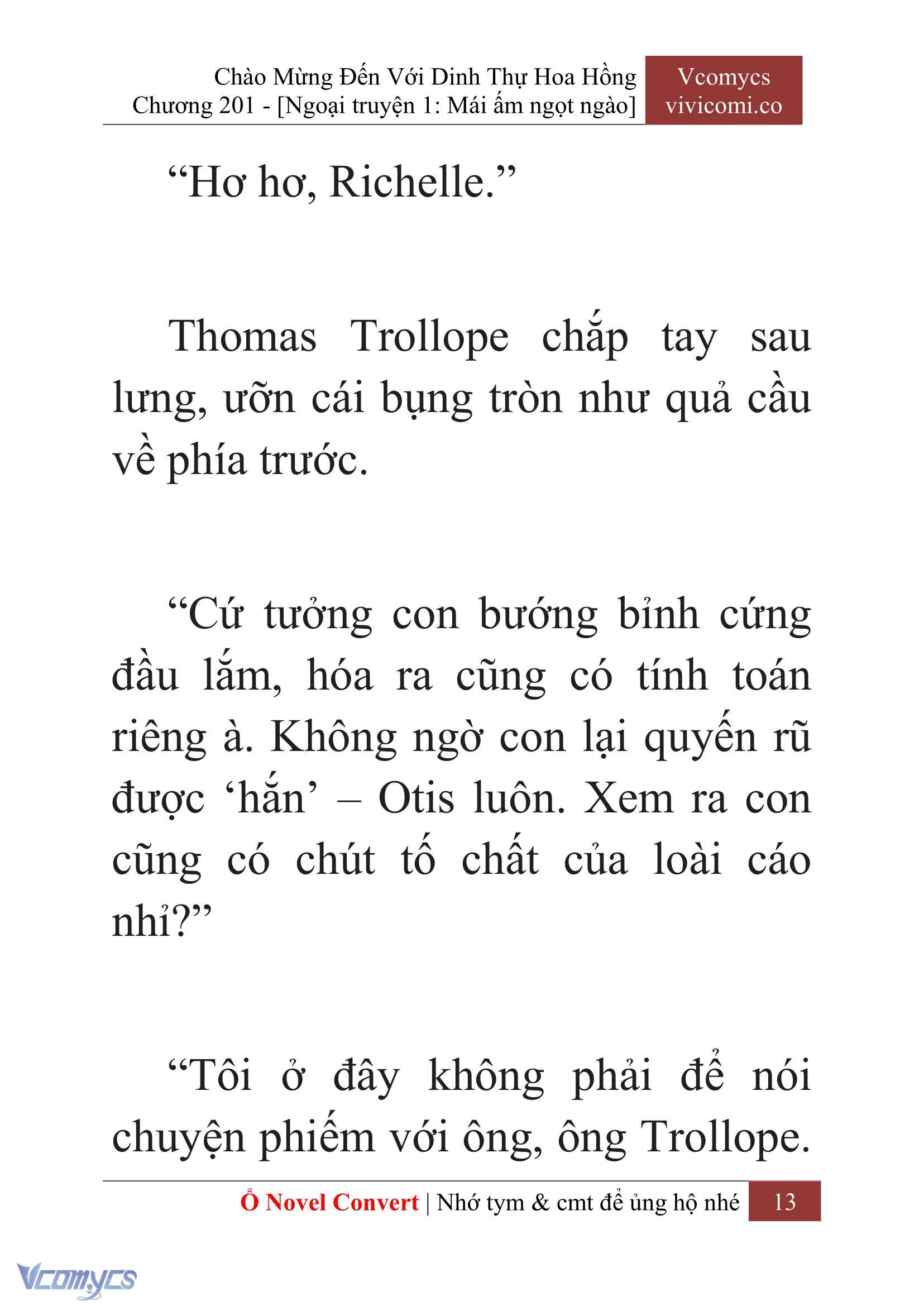 [Novel] Chào Mừng Đến Với Dinh Thự Hoa Hồng Chap 201 - Trang 2