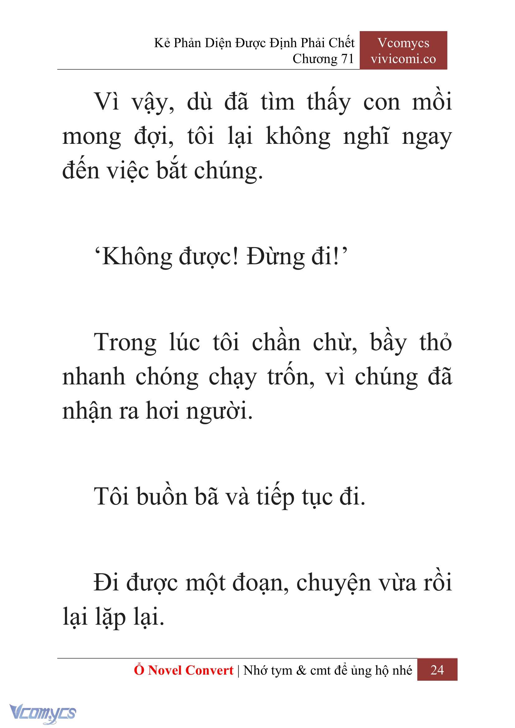 [Novel] Kẻ Phản Diện Được Định Phải Chết Chap 71 - Trang 2