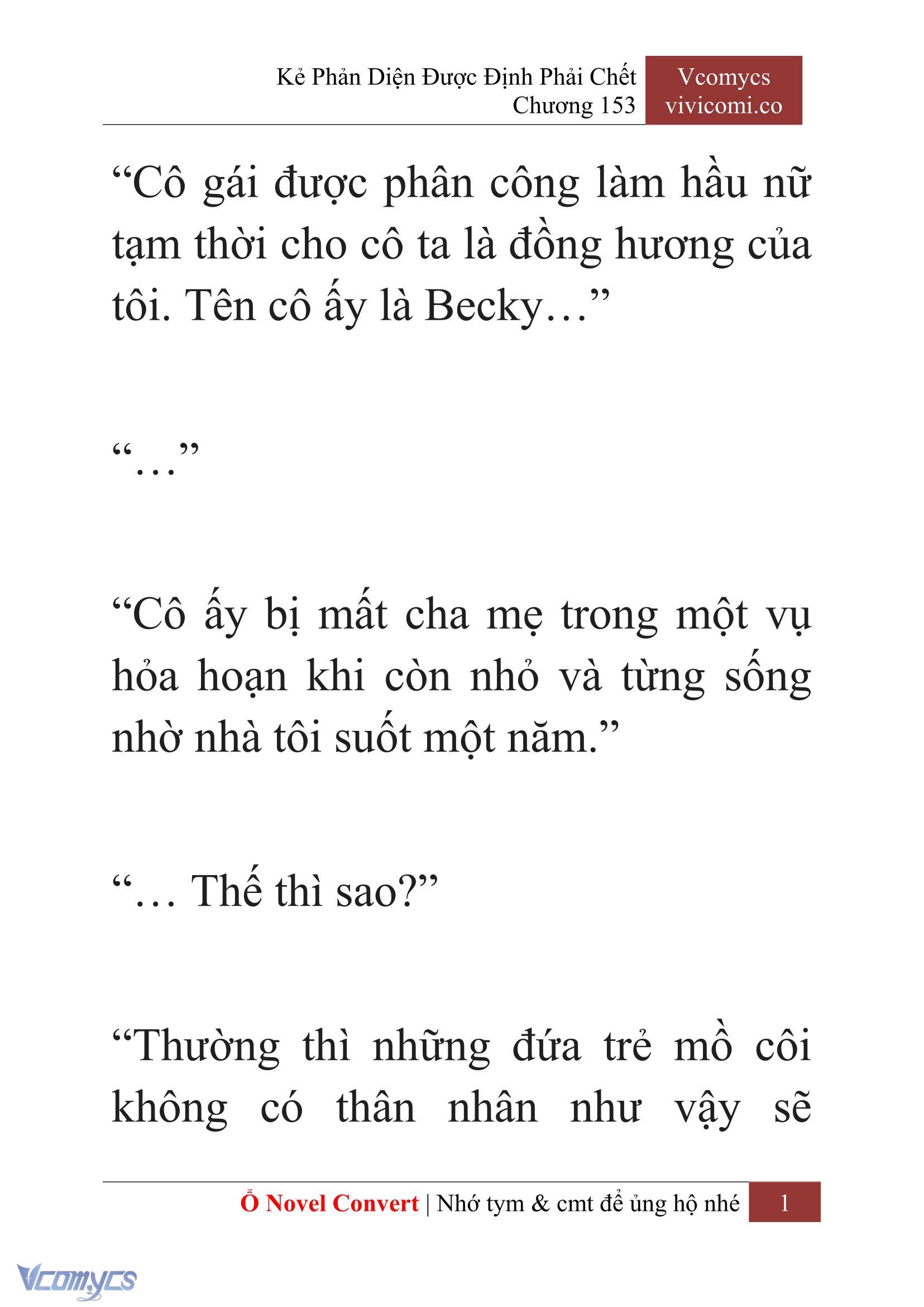 [Novel] Kẻ Phản Diện Được Định Phải Chết Chap 153 - Trang 2