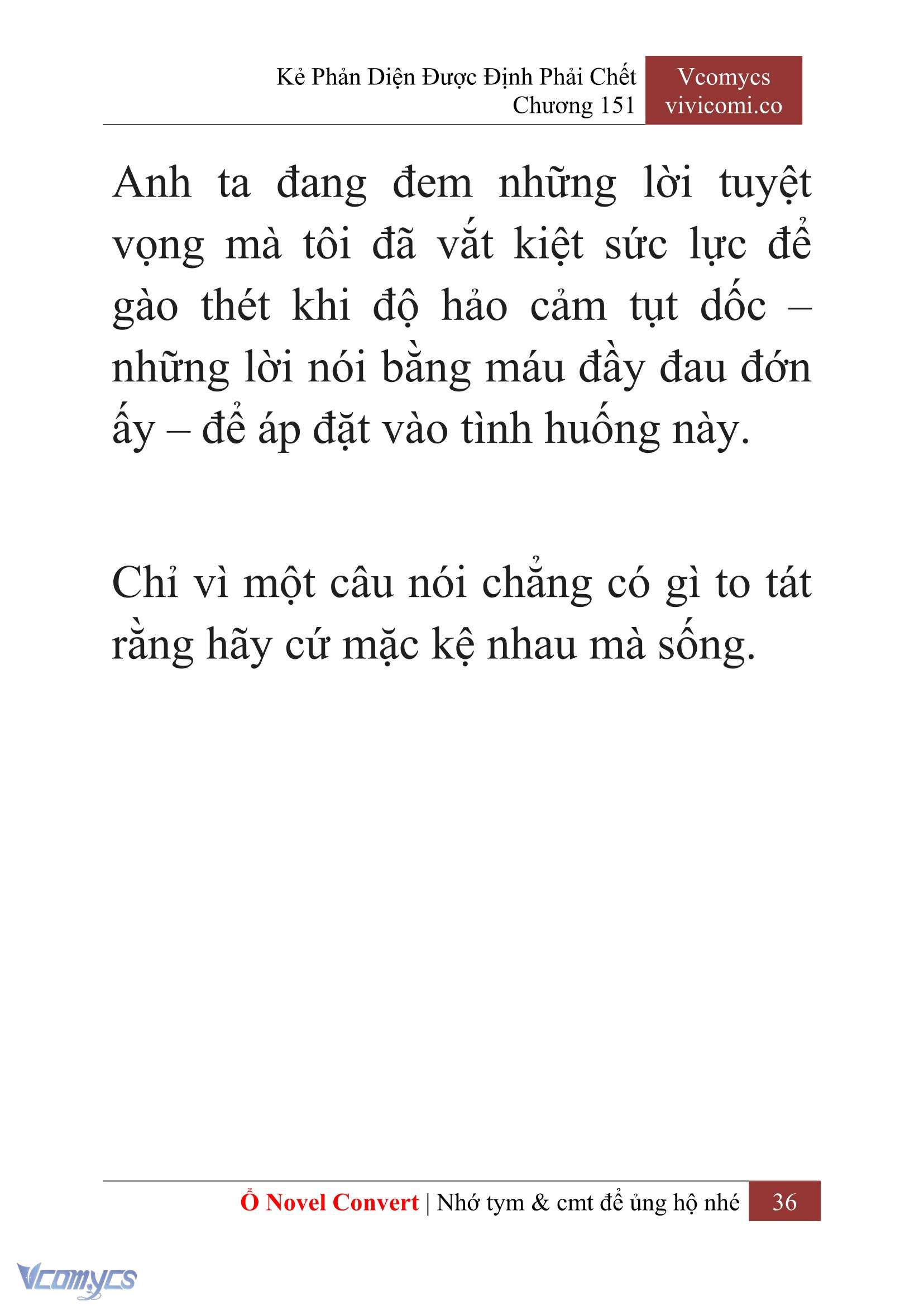 [Novel] Kẻ Phản Diện Được Định Phải Chết Chap 151 - Trang 2