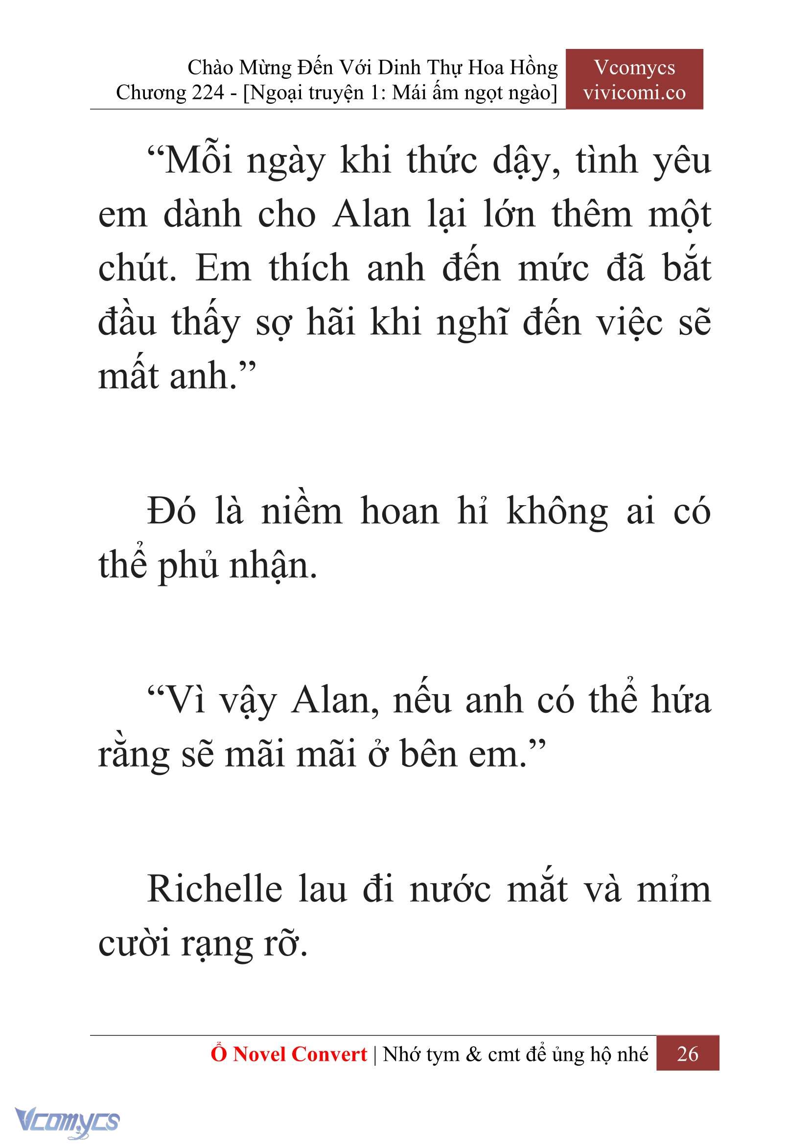 [Novel] Chào Mừng Đến Với Dinh Thự Hoa Hồng Chap 224 - Trang 2