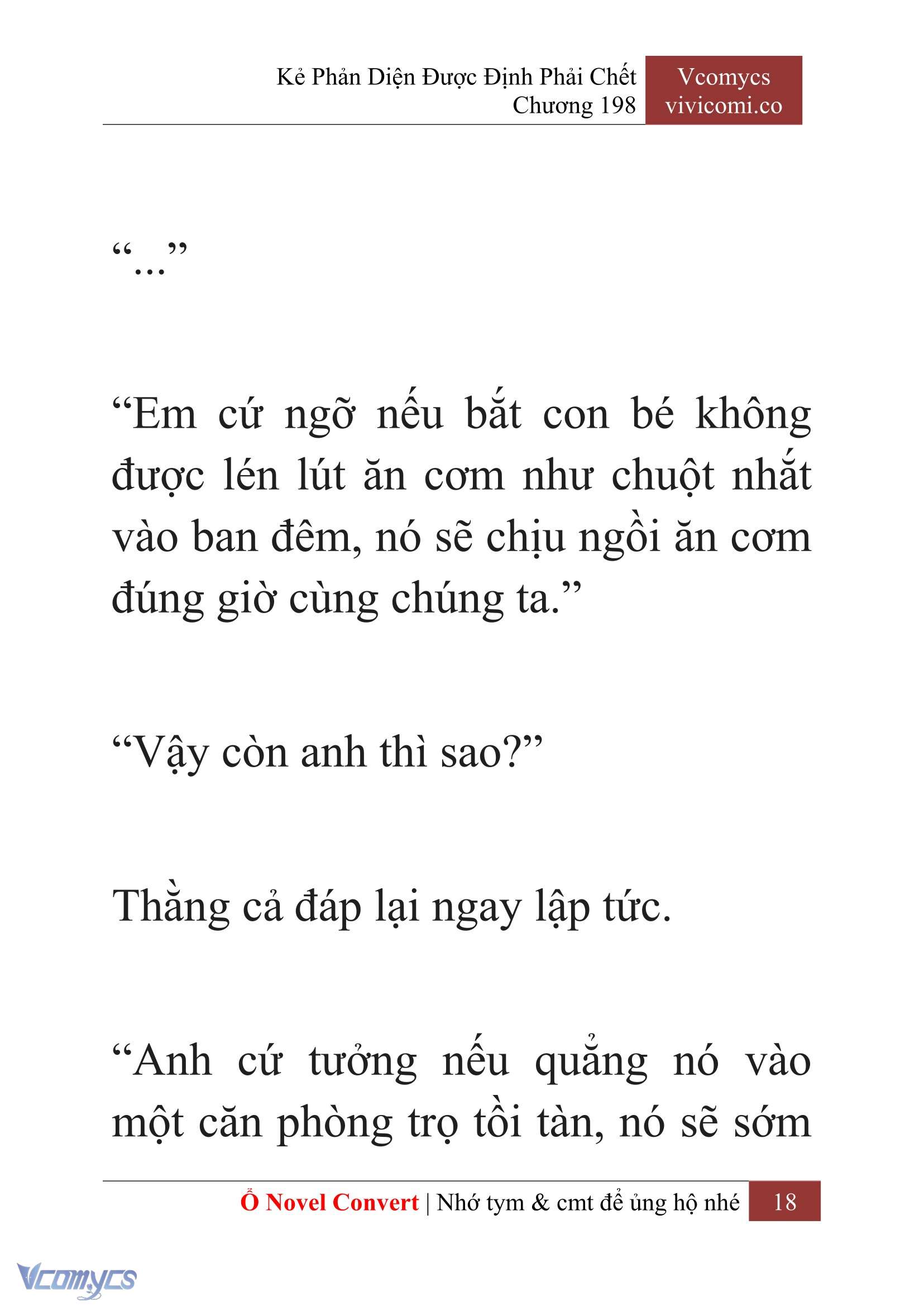 [Novel] Kẻ Phản Diện Được Định Phải Chết Chap 198 - Trang 2